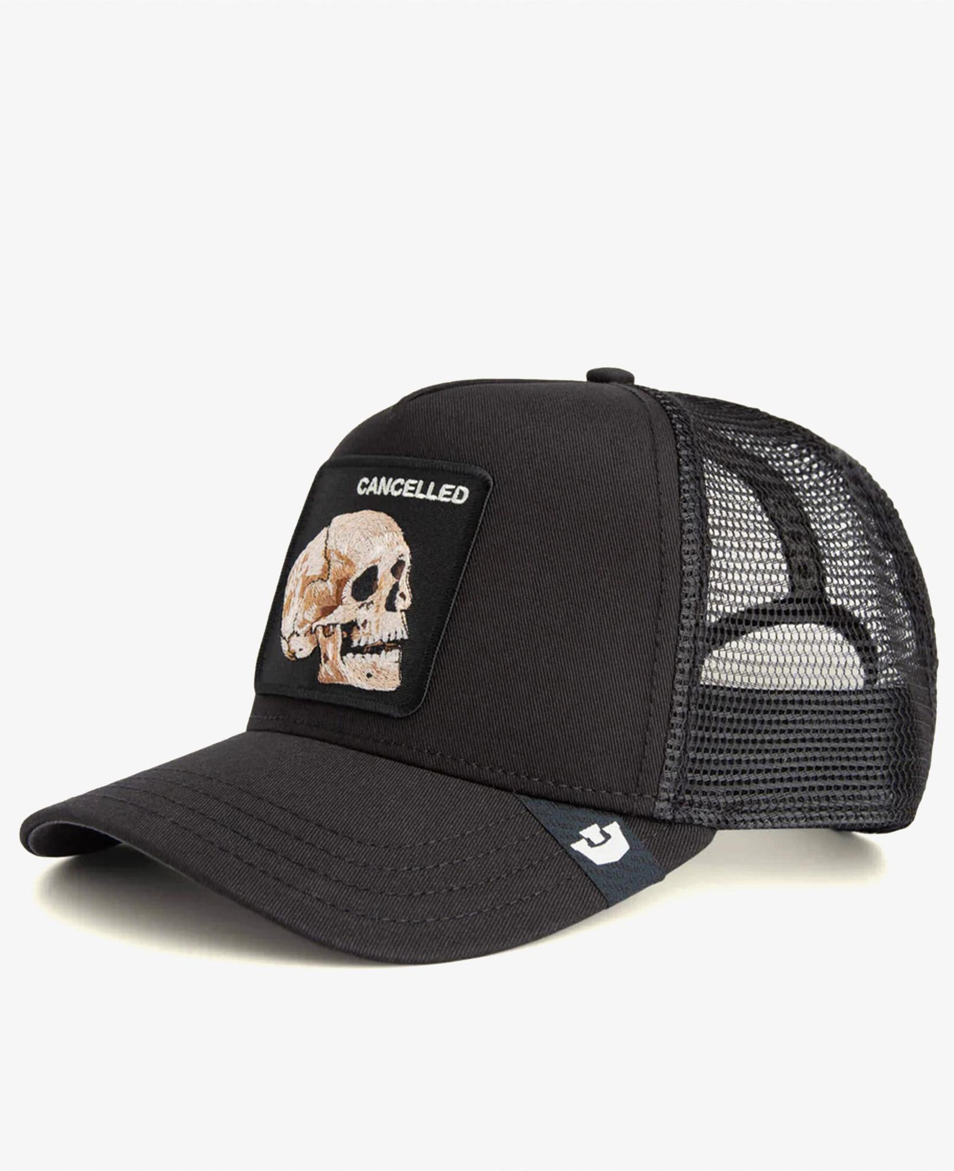 Goorin Bros Cancelled Skull Unisex Siyah Şapka