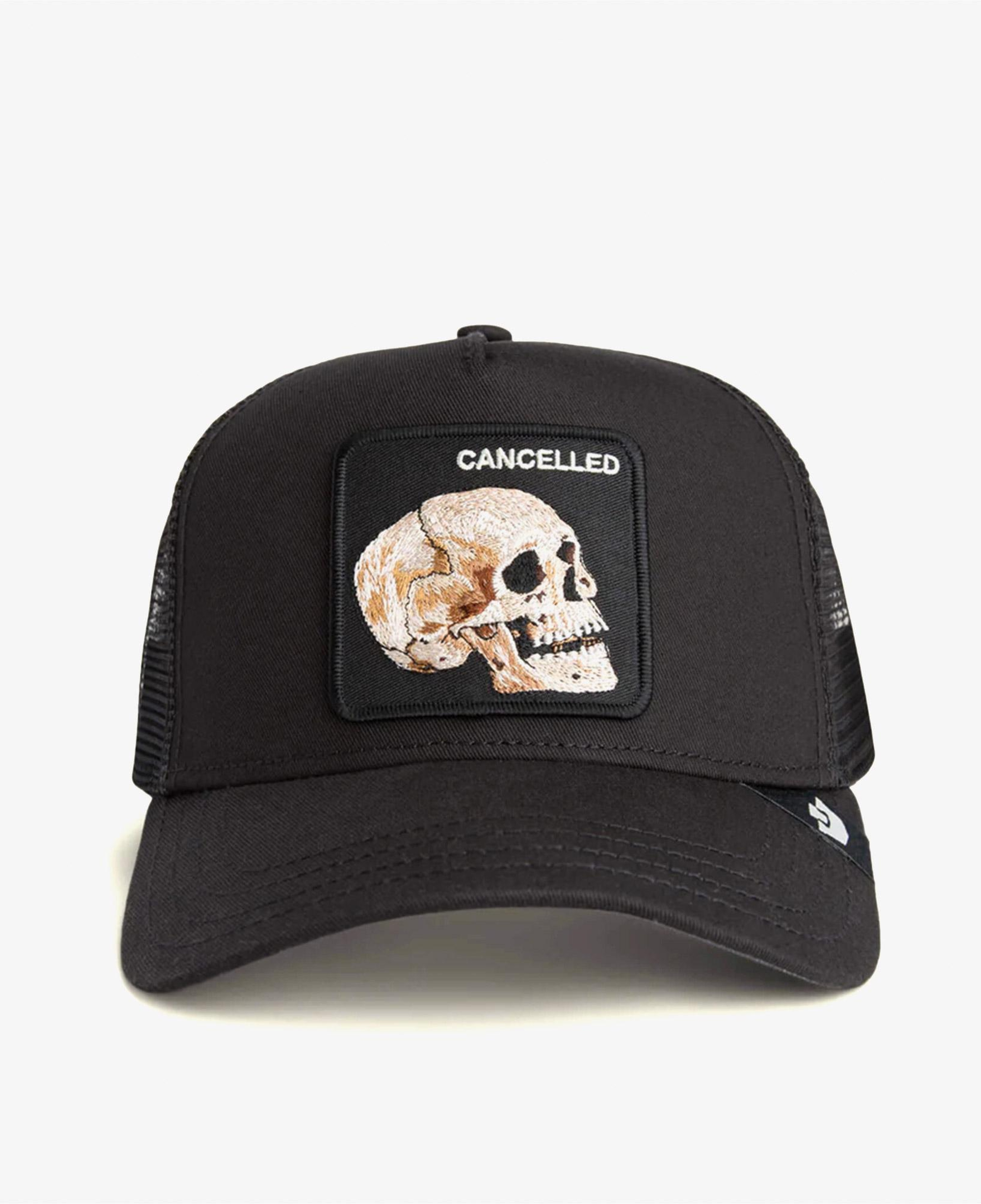 Goorin Bros Cancelled Skull Unisex Siyah Şapka
