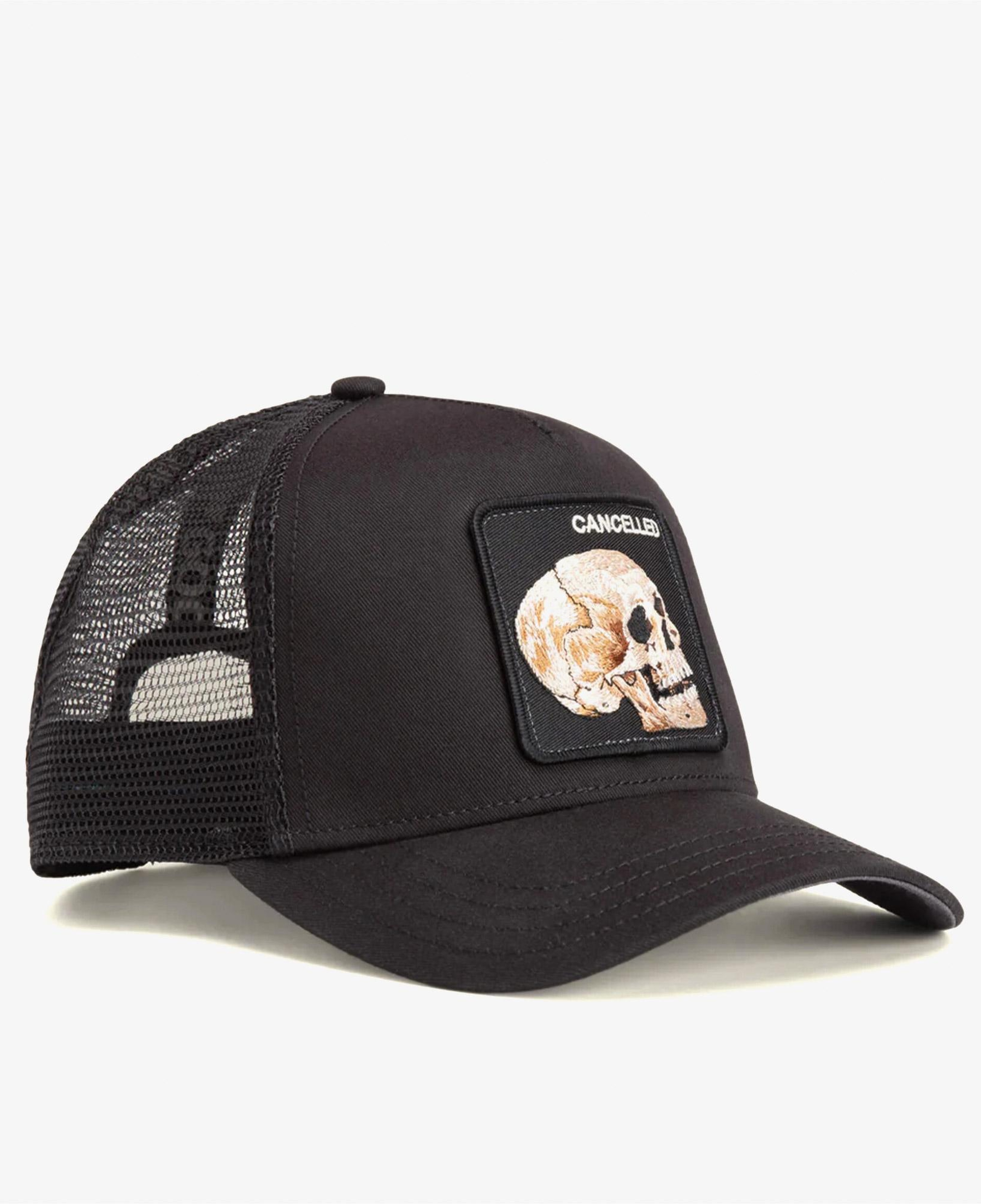 Goorin Bros Cancelled Skull Unisex Siyah Şapka