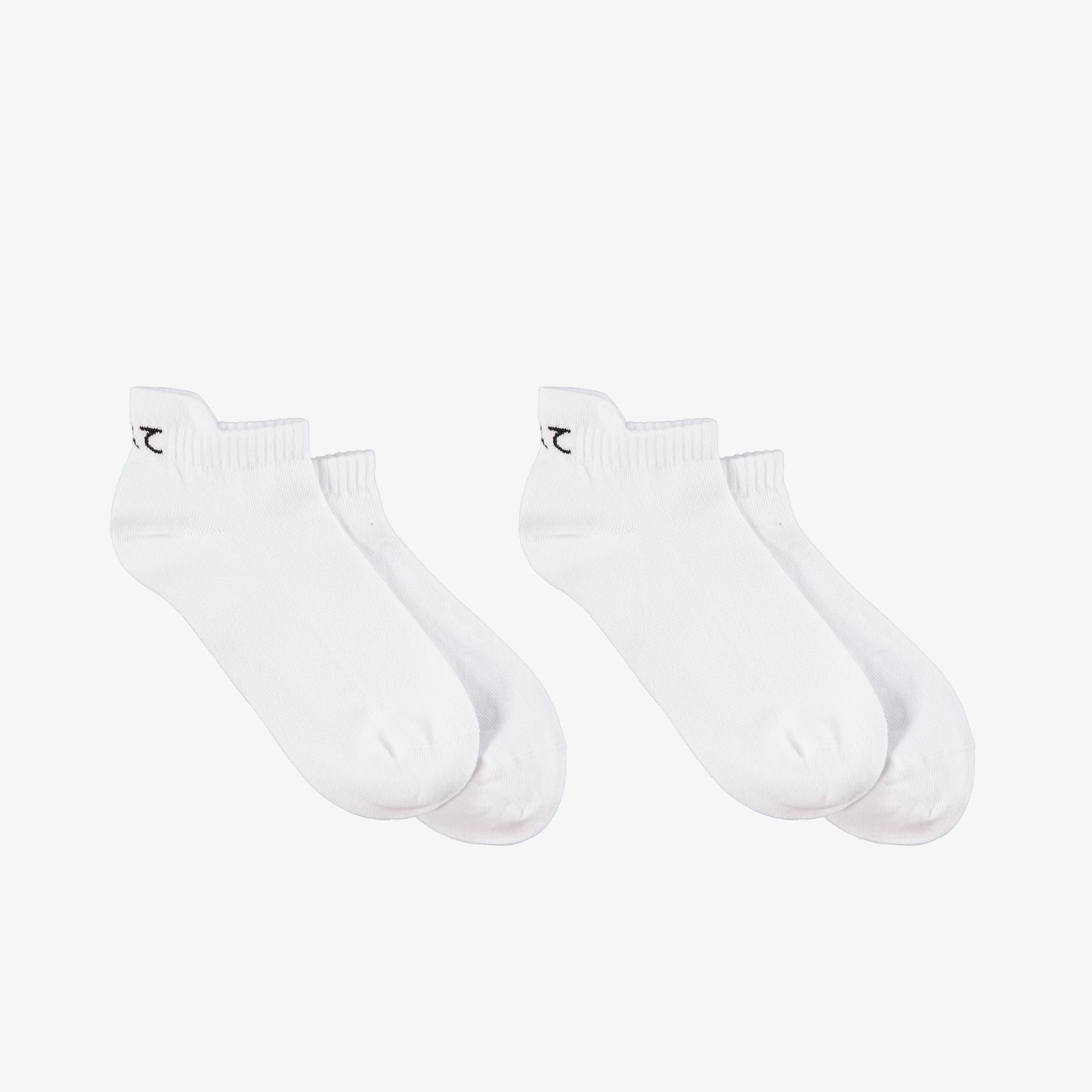 UNITED4 Patik Destekli 2li Unisex Beyaz Çorap