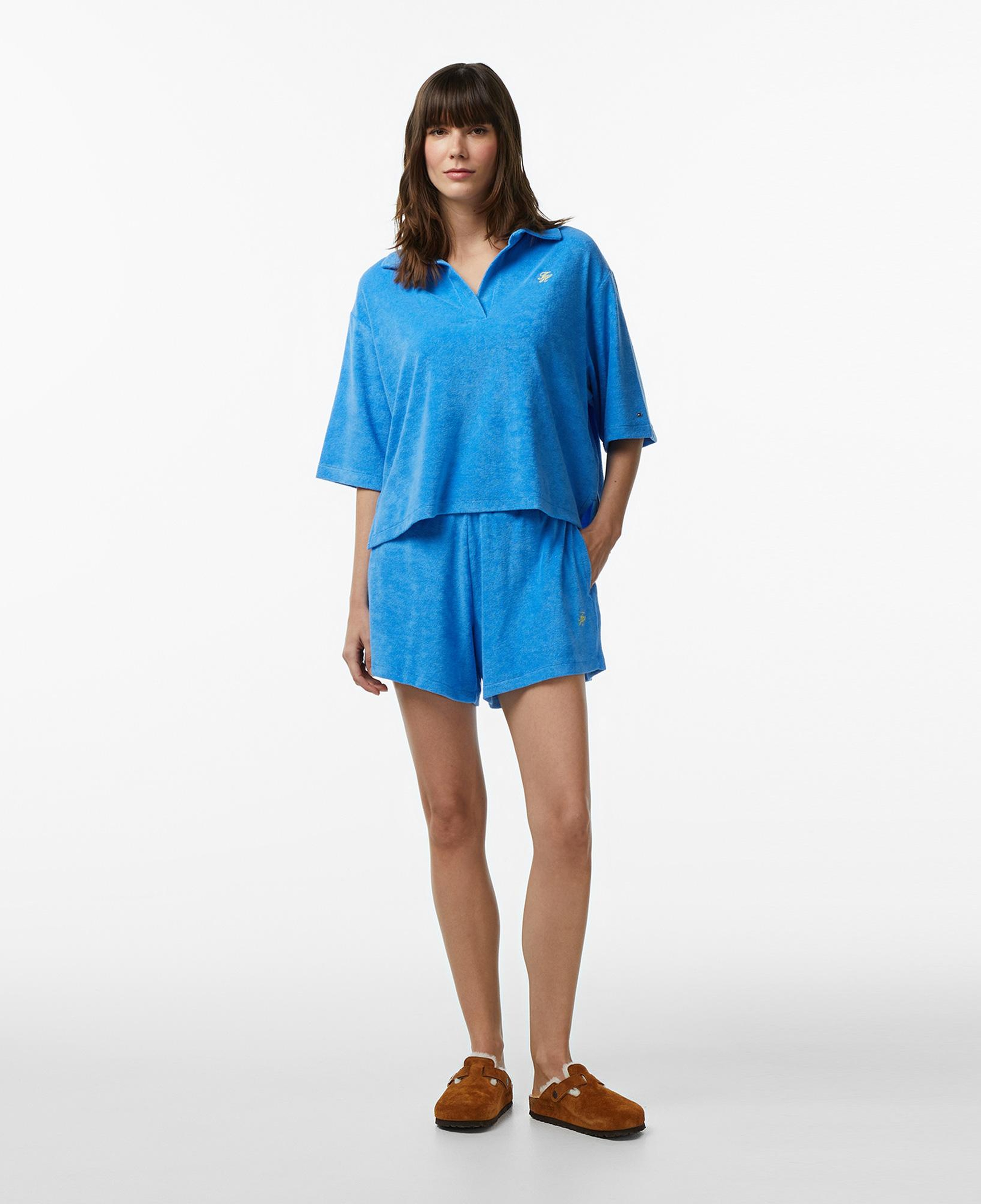 Tommy Hilfiger Cover Up Kadın Mavi Şort