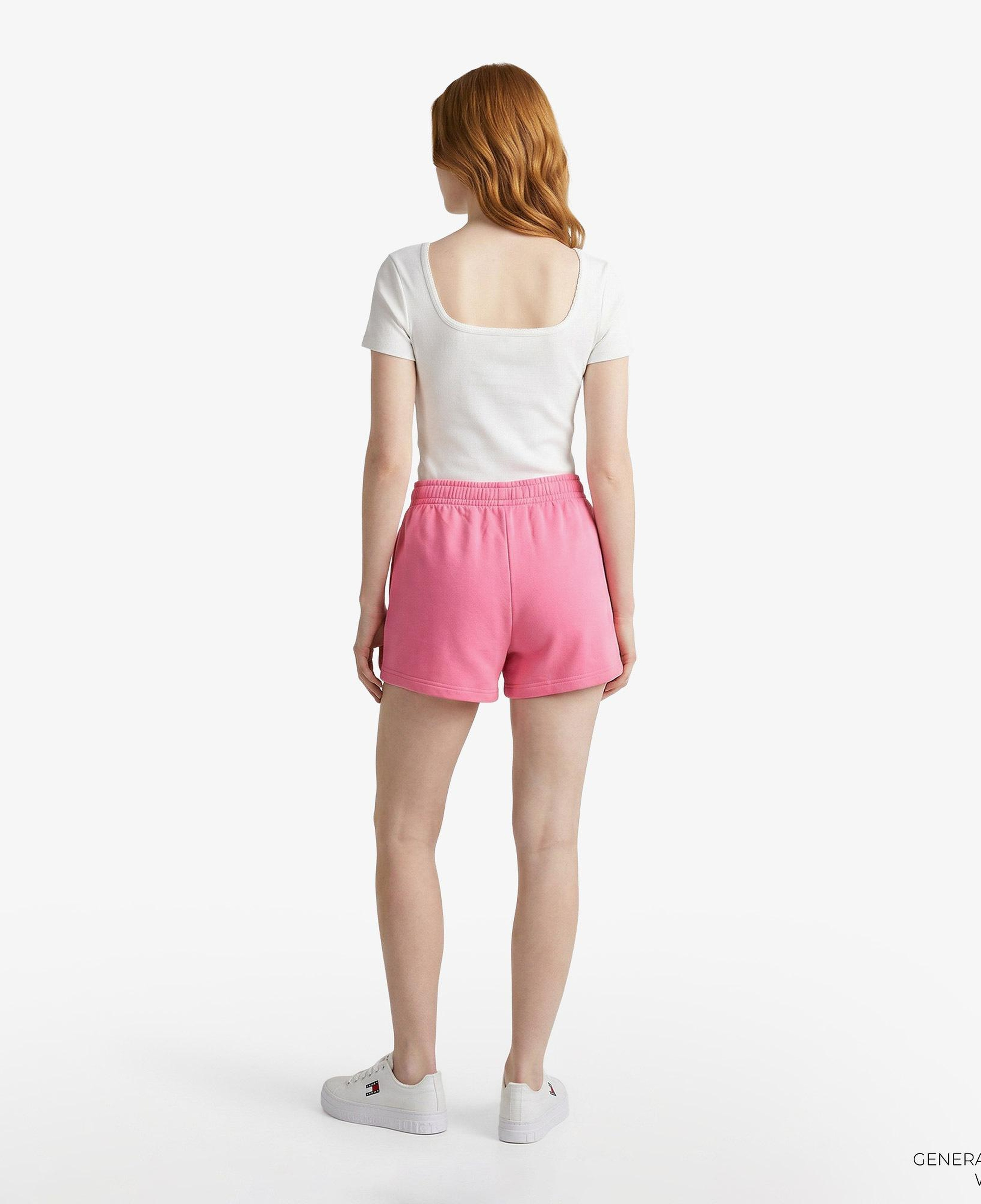 Tommy Hilfiger Script Kadın Pembe Şort