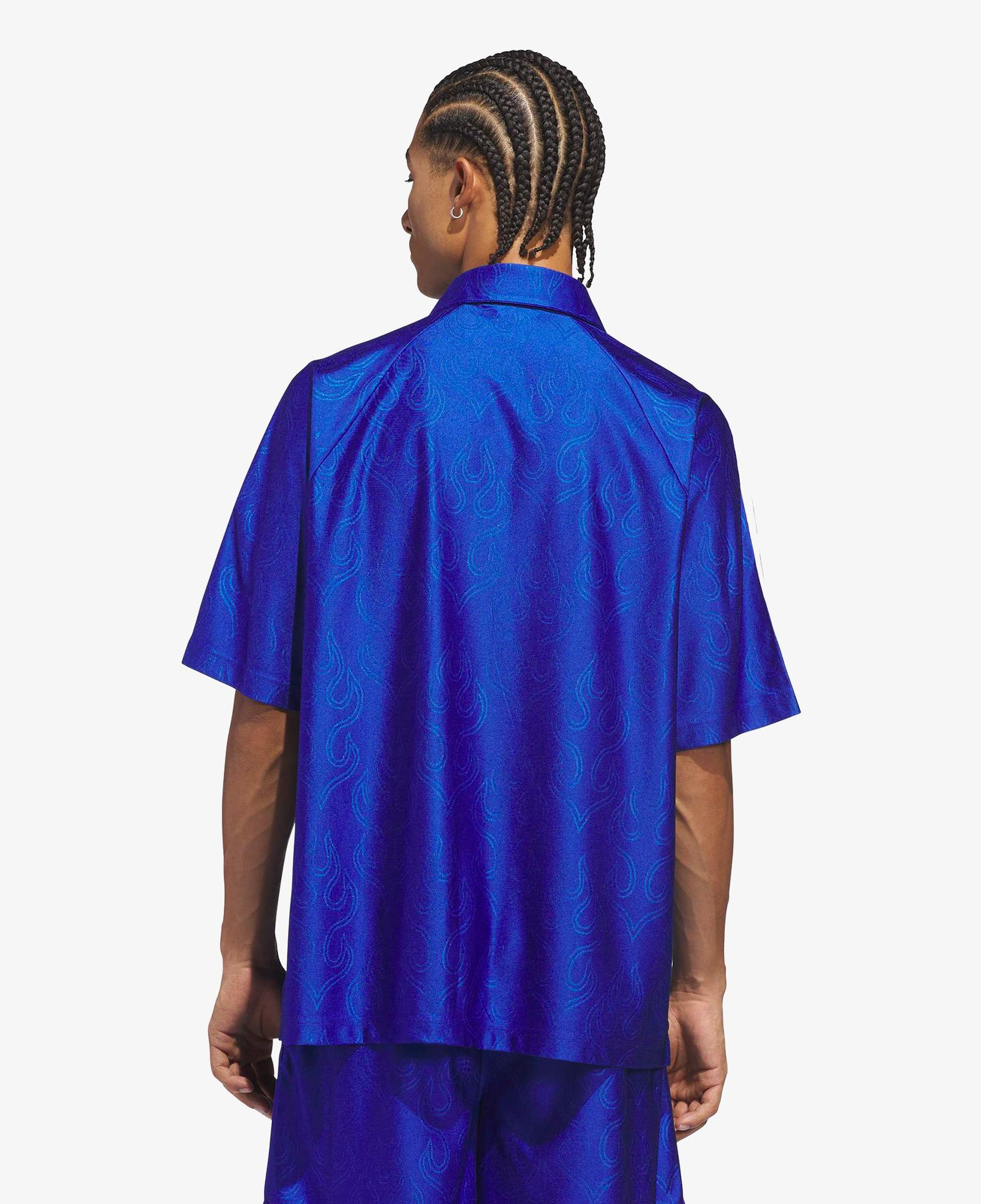 adidas Jacquard Unisex Mavi Gömlek