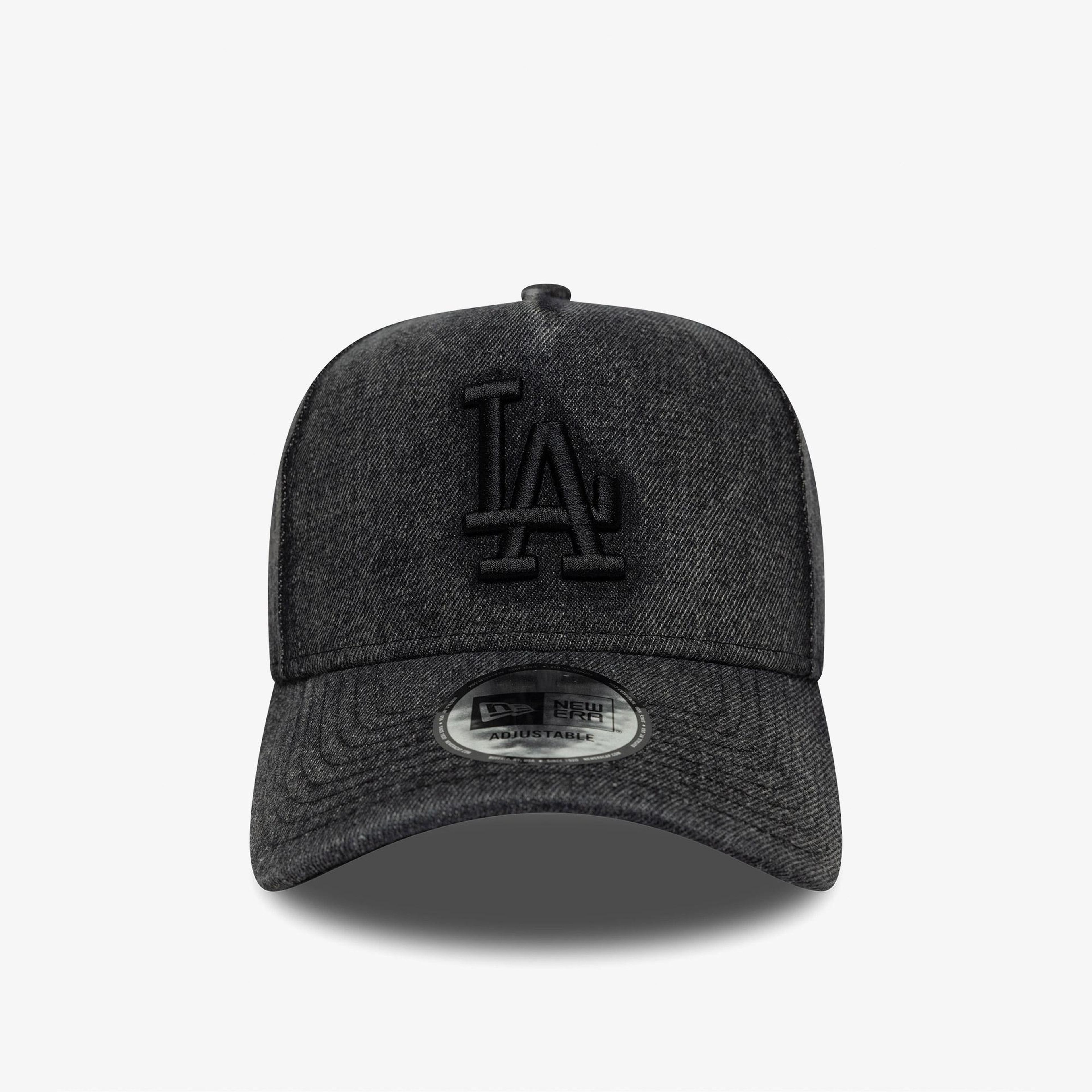 New Era Wordmark Denim Eframe Unisex Siyah Şapka