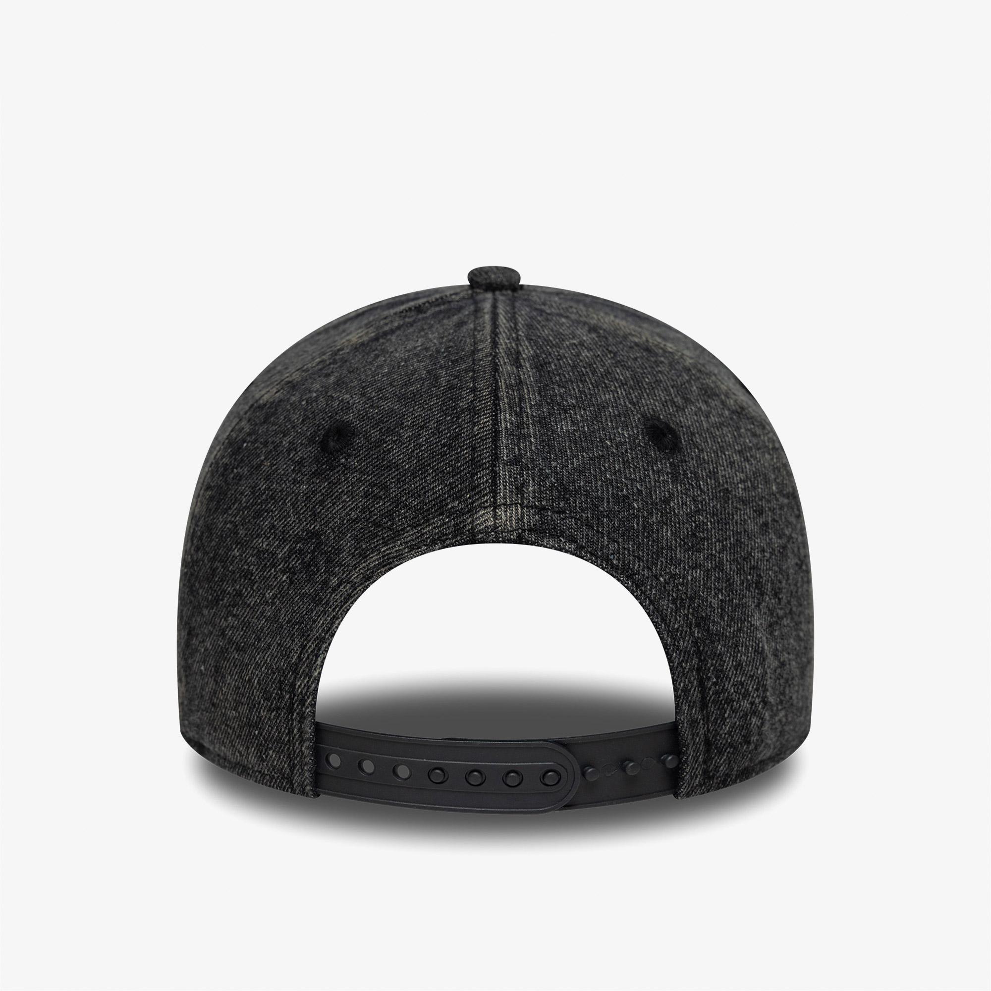 New Era Wordmark Denim Eframe Unisex Siyah Şapka