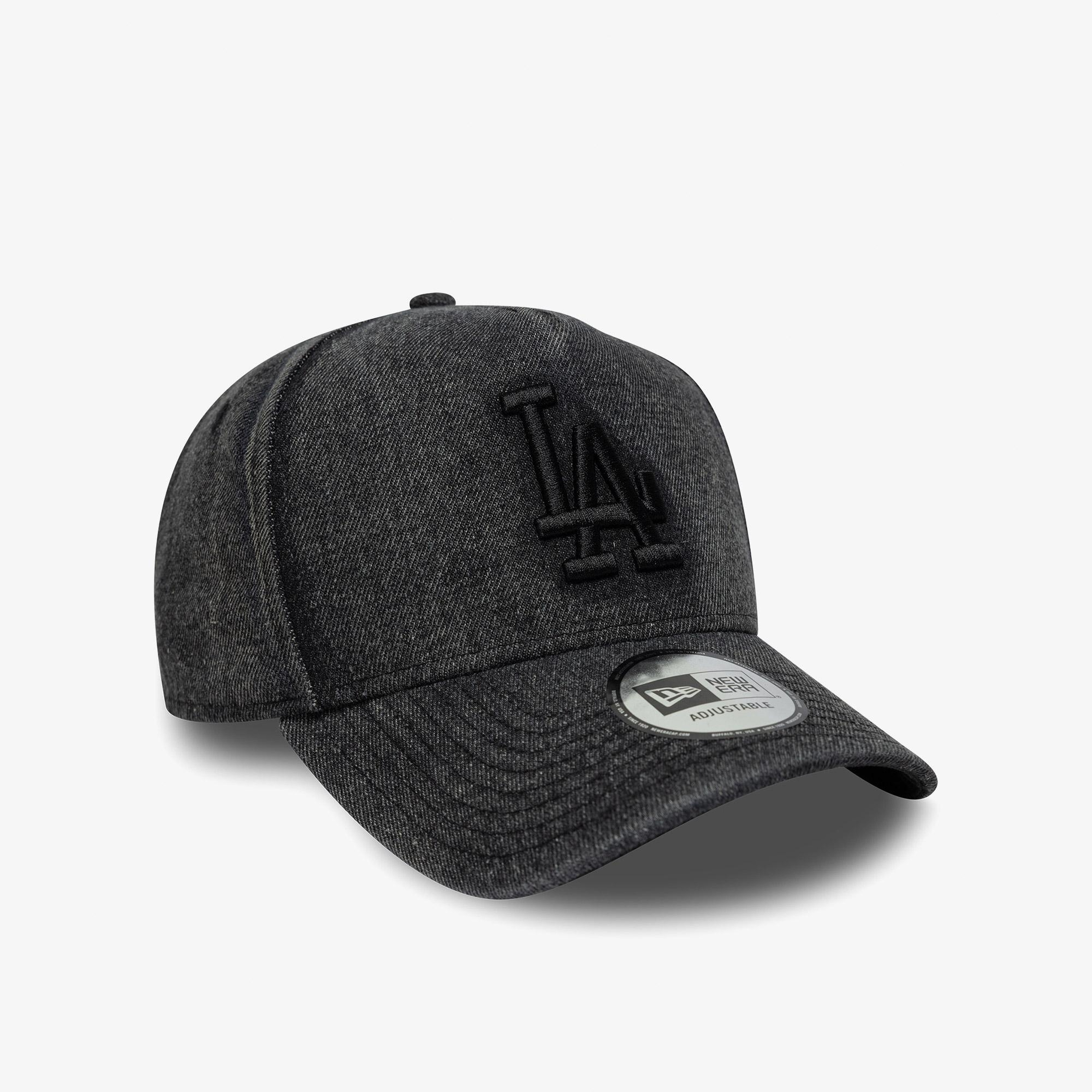New Era Wordmark Denim Eframe Unisex Siyah Şapka