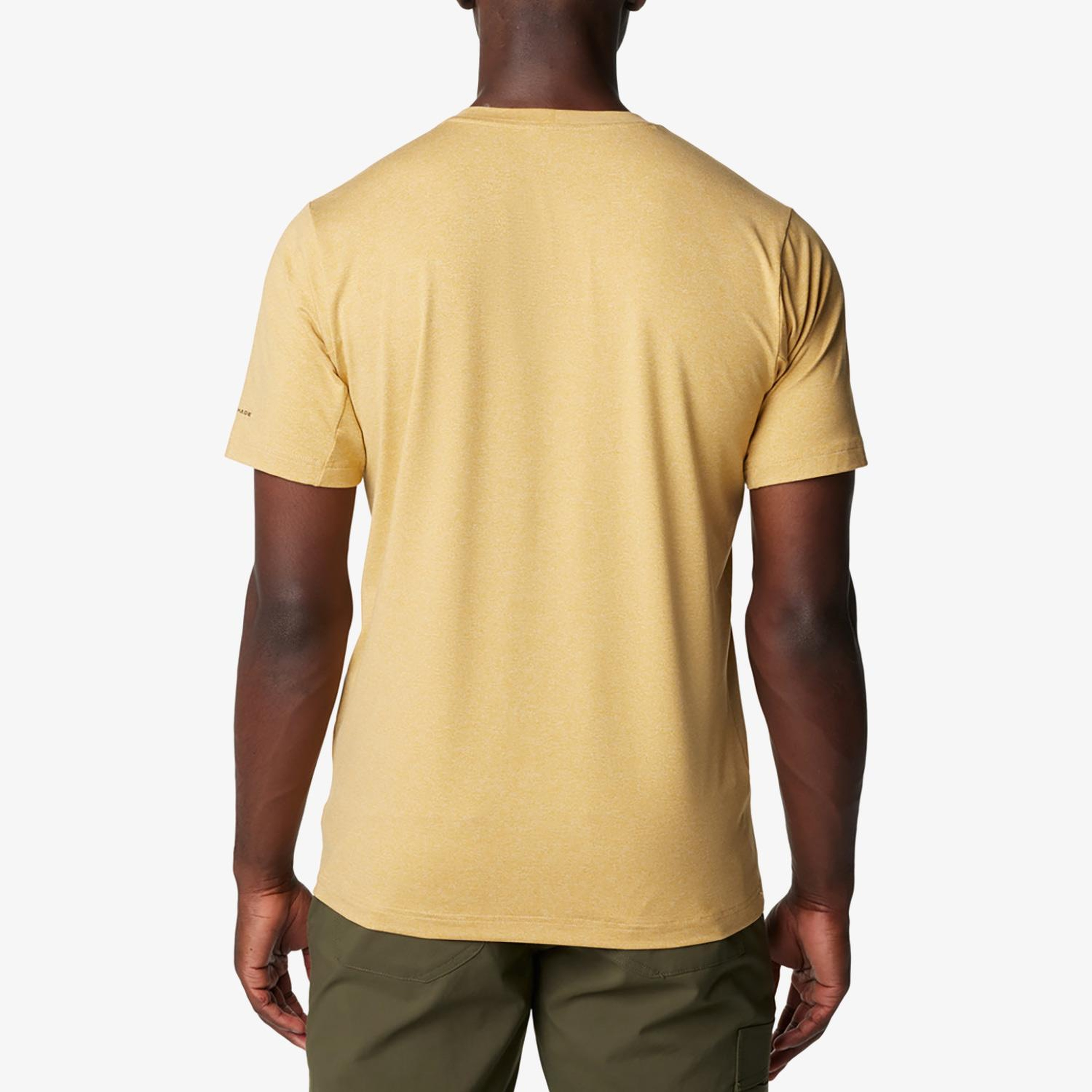 Columbia Erkek Sarı Günlük T-Shirt
