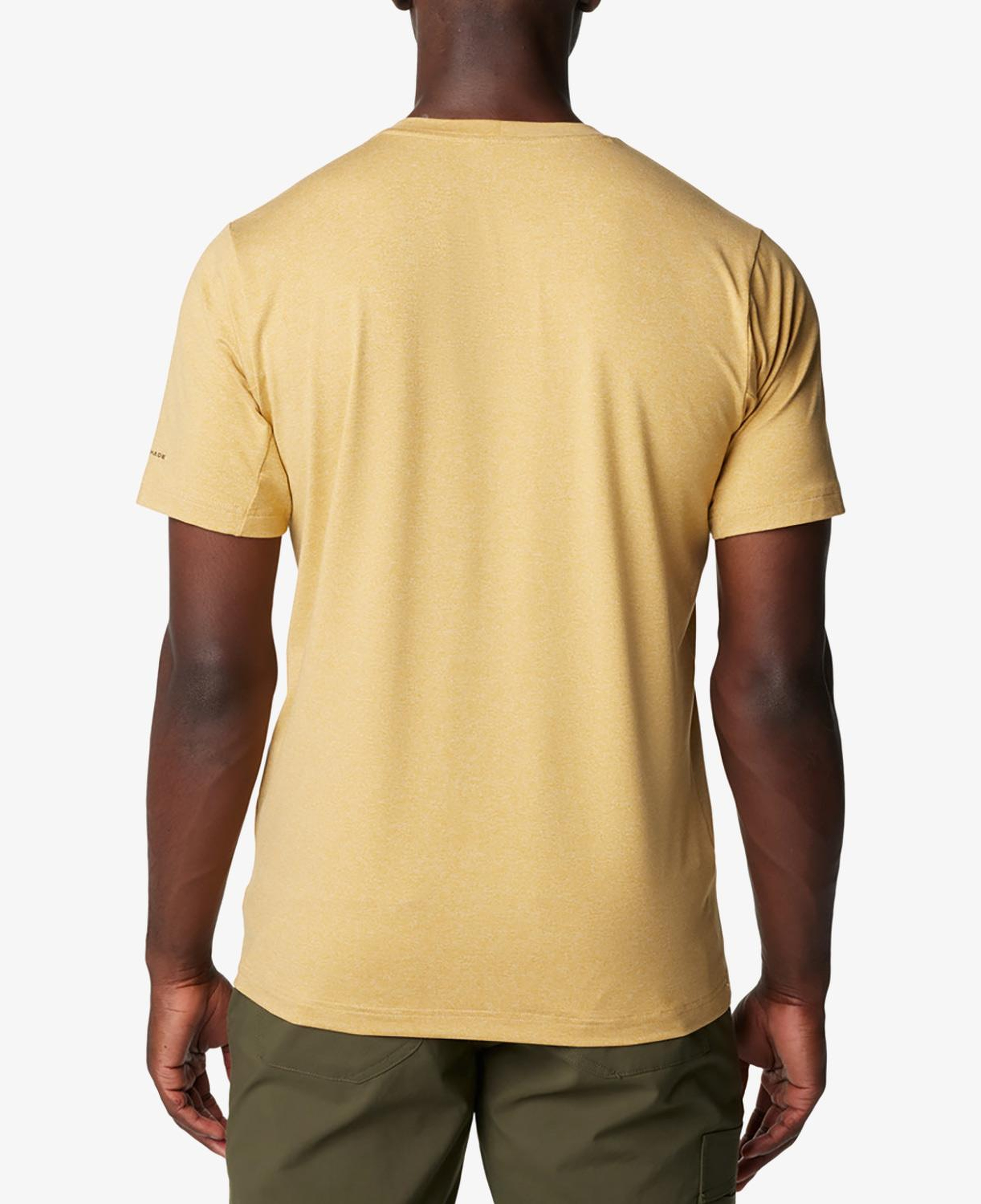 Columbia Erkek Sarı Günlük T-Shirt
