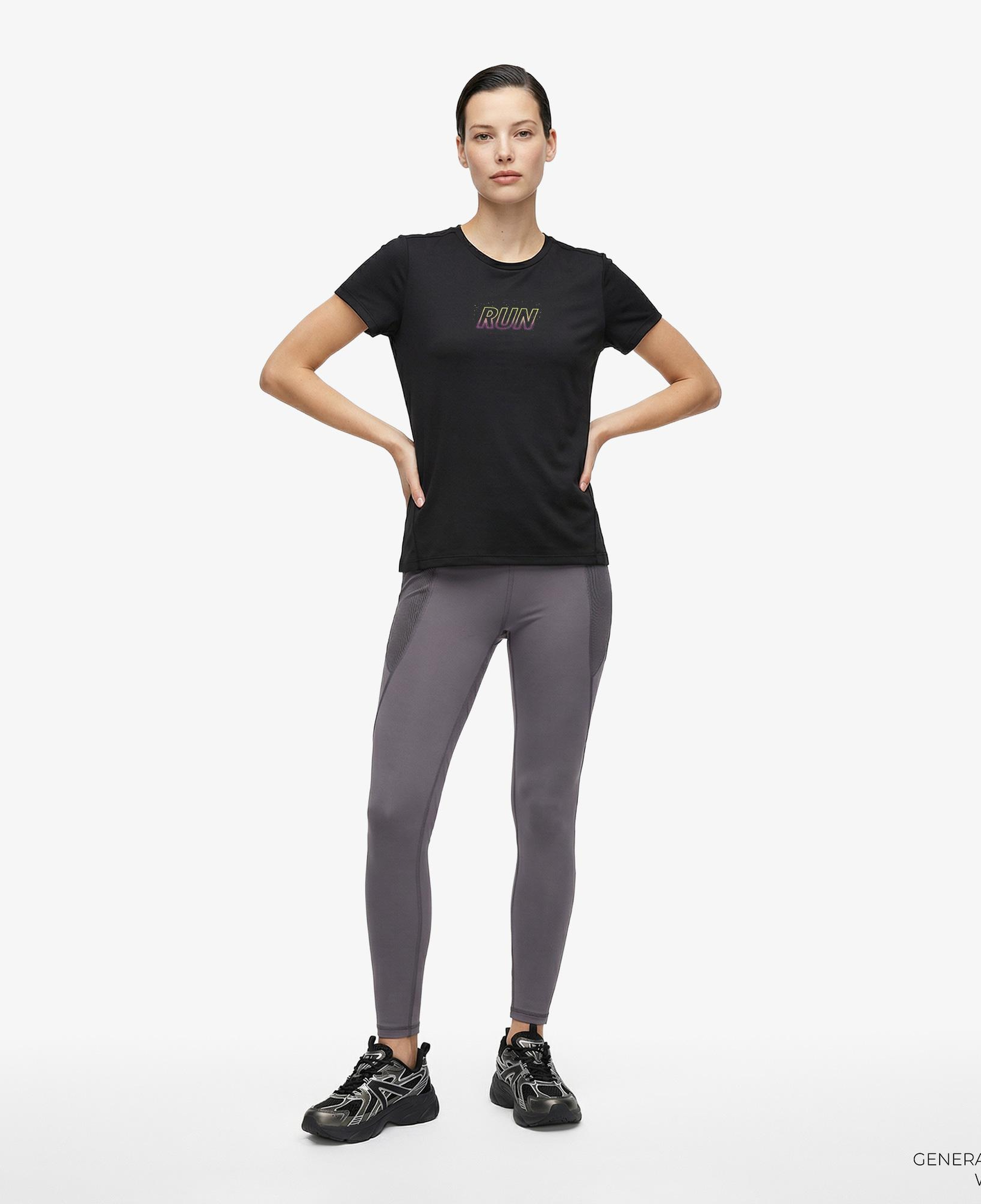 Anta Advanced Running Kadın Siyah T-Shirt
