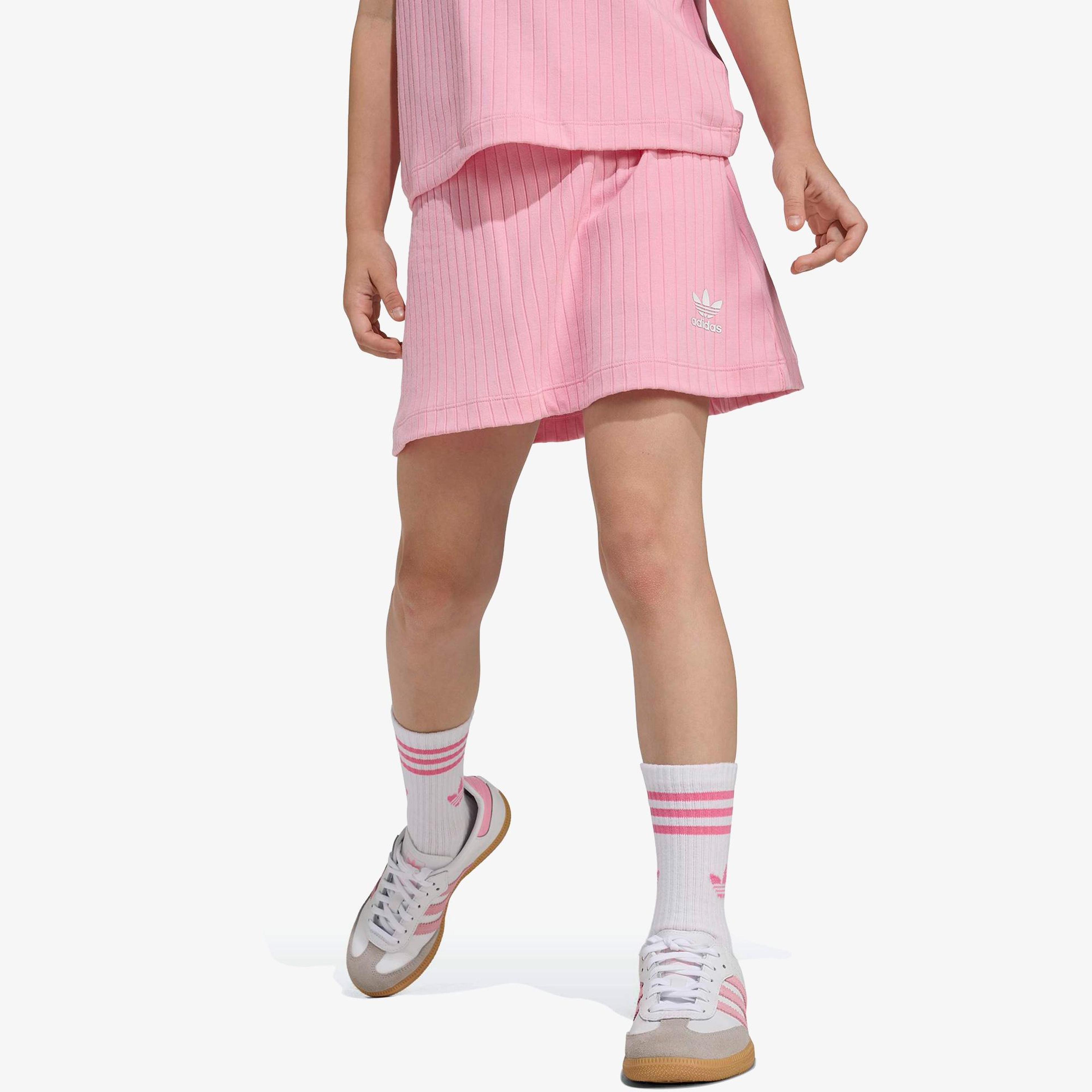 adidas Skort Tee Set Çocuk Pembe Şort Takımı
