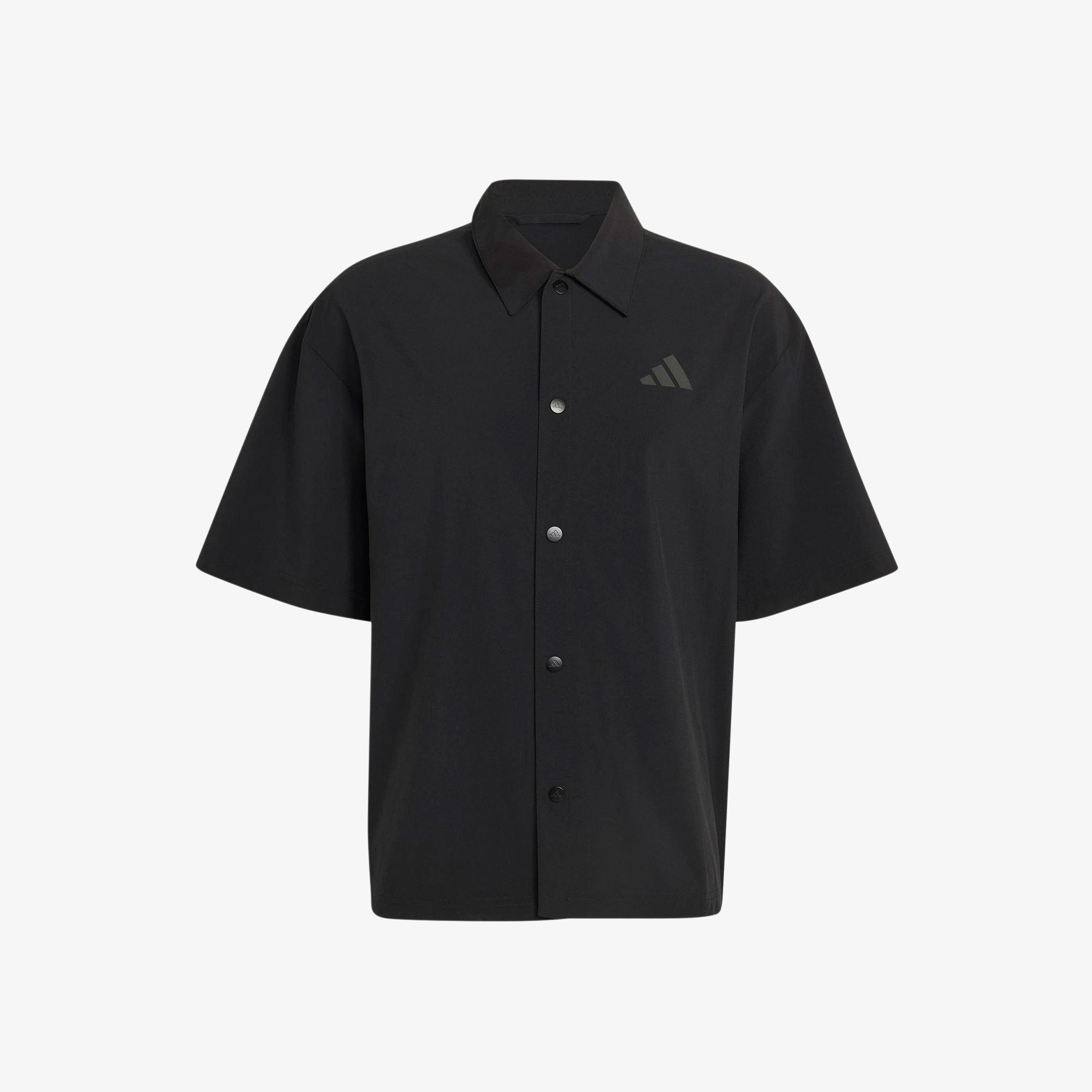 adidas City Tech Q2 Erkek Siyah Gömlek