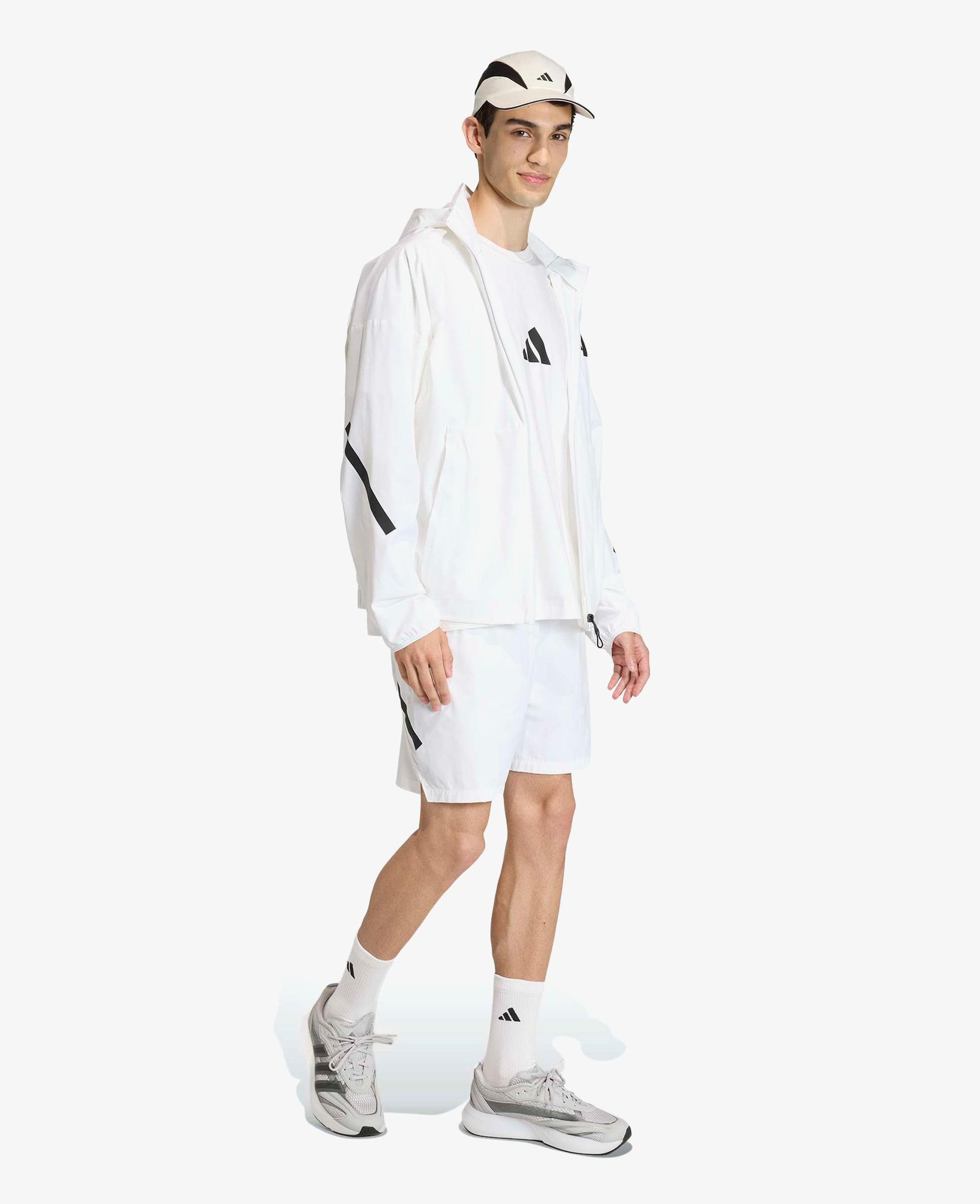 adidas Z.N.E. Erkek Beyaz Şort