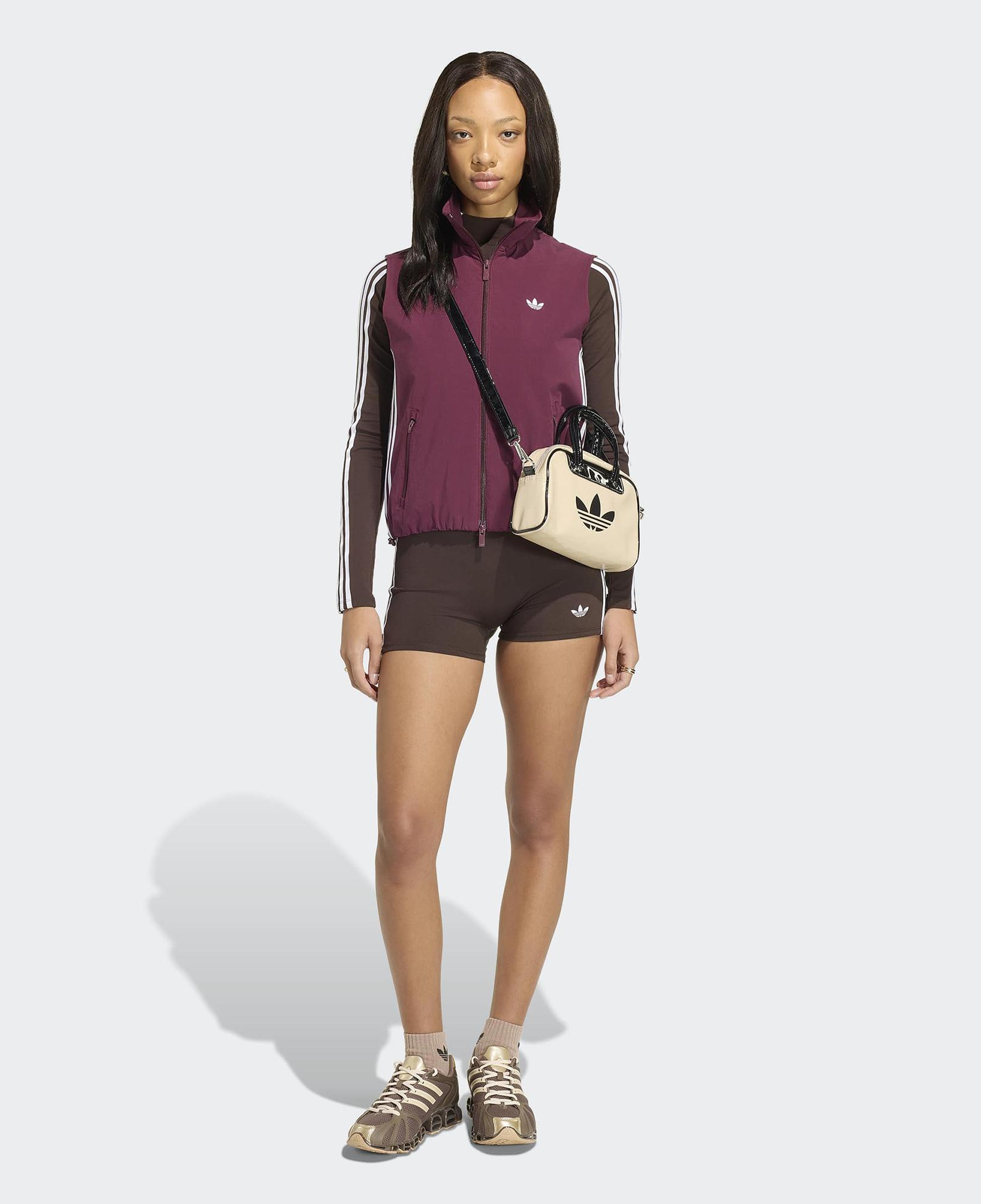 adidas Essential Kadın Bordo T-Shirt