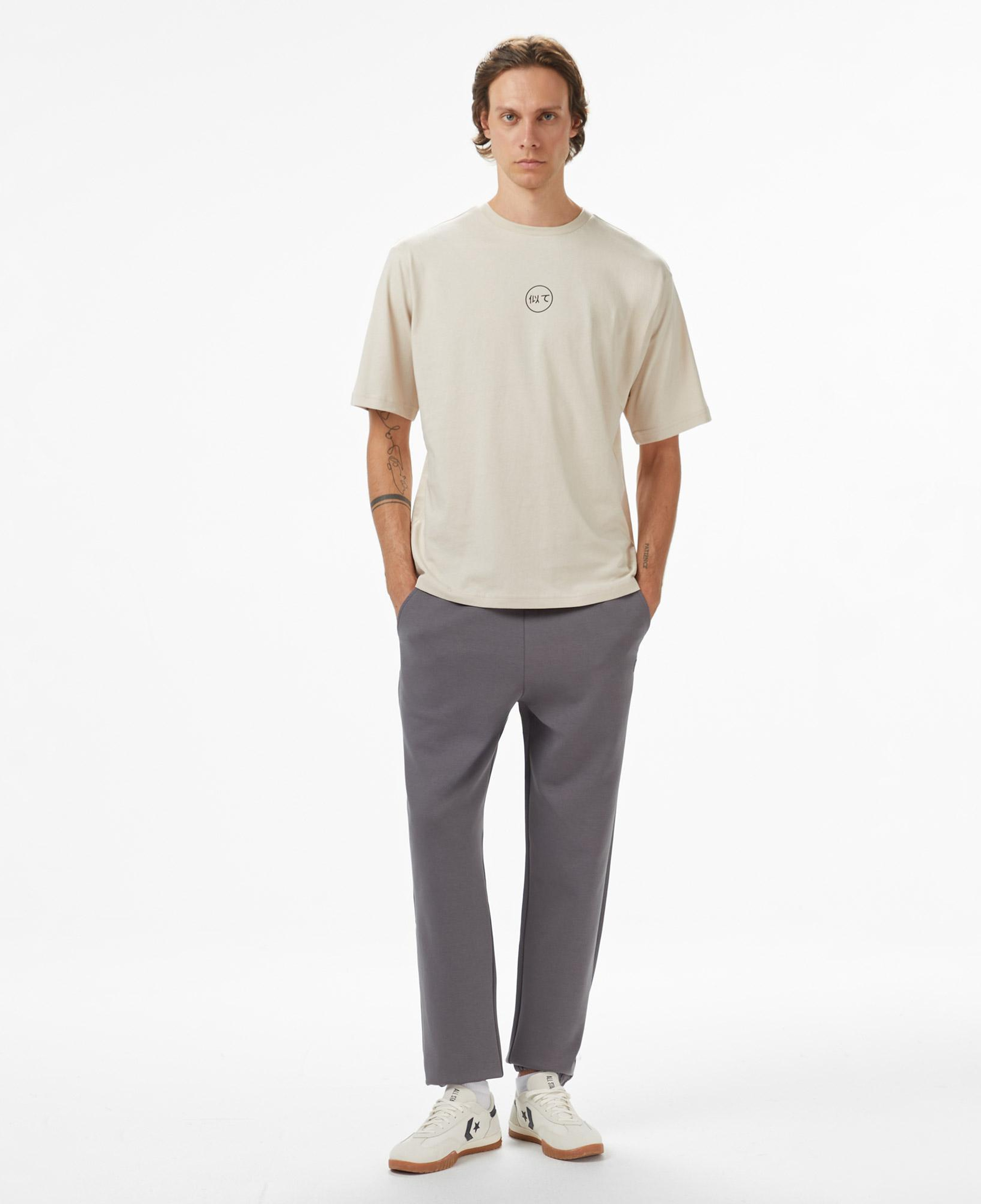 UNITED4 Erkek Gri T-Shirt