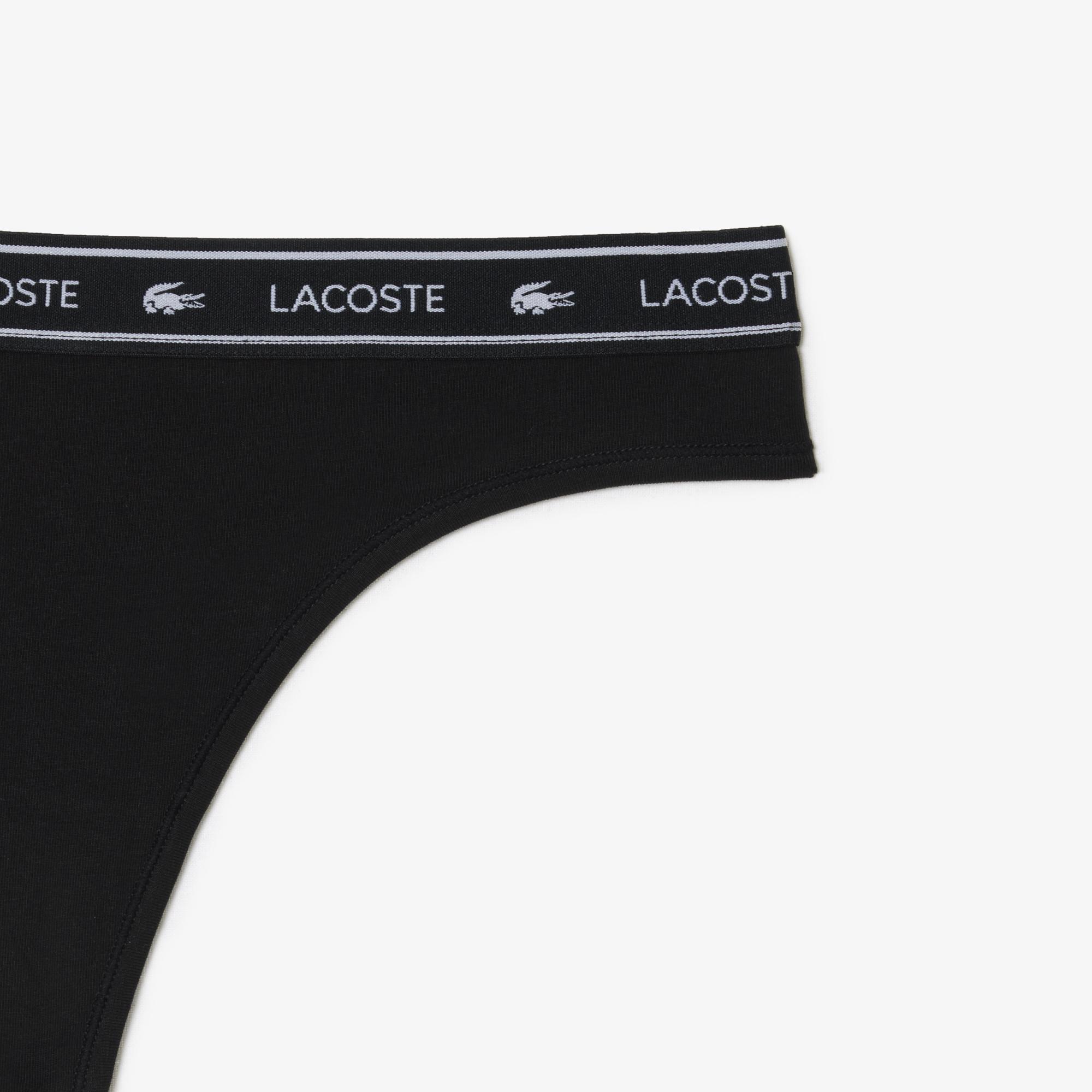 Lacoste Kadın Siyah Külot