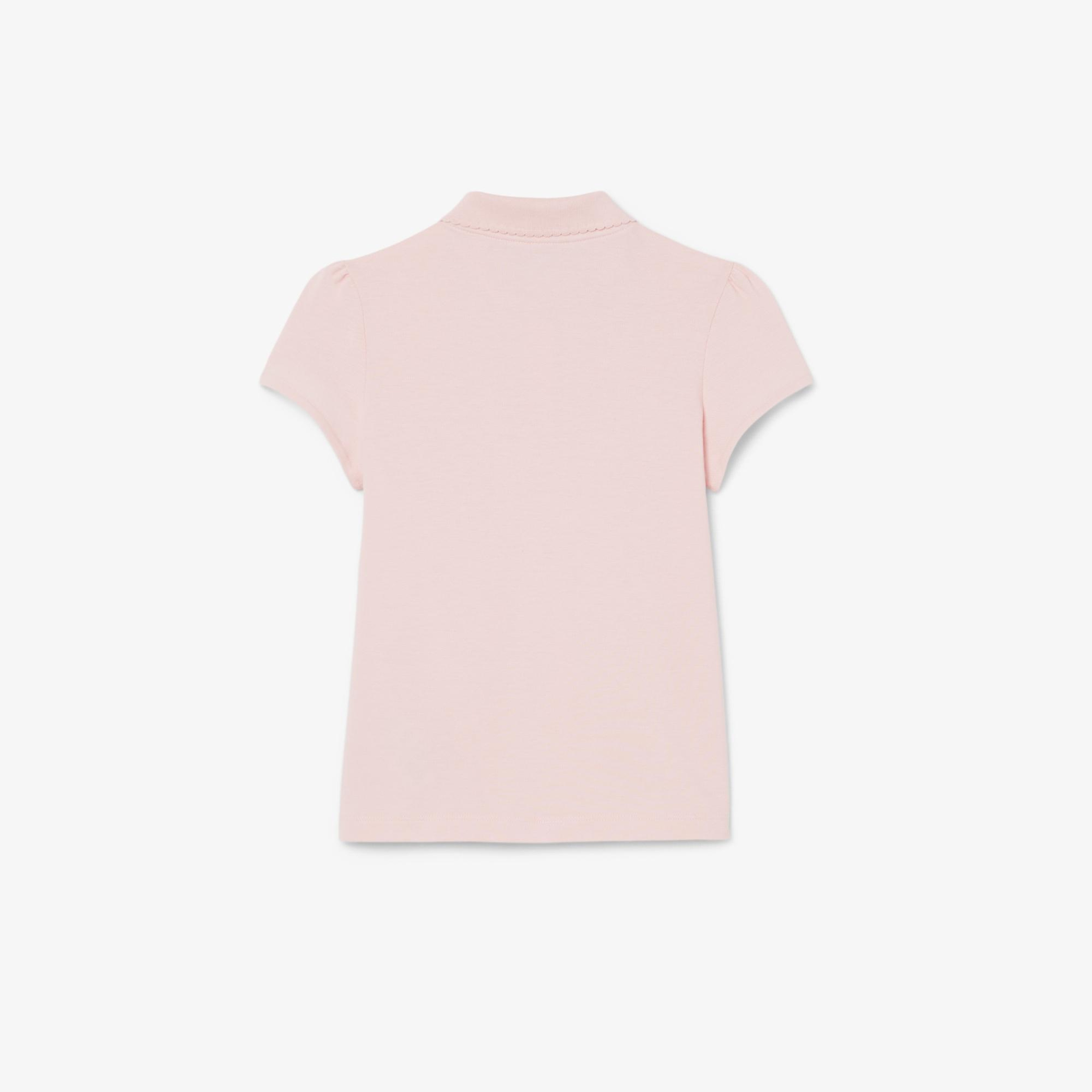 Lacoste Kız Çocuk Pembe Polo