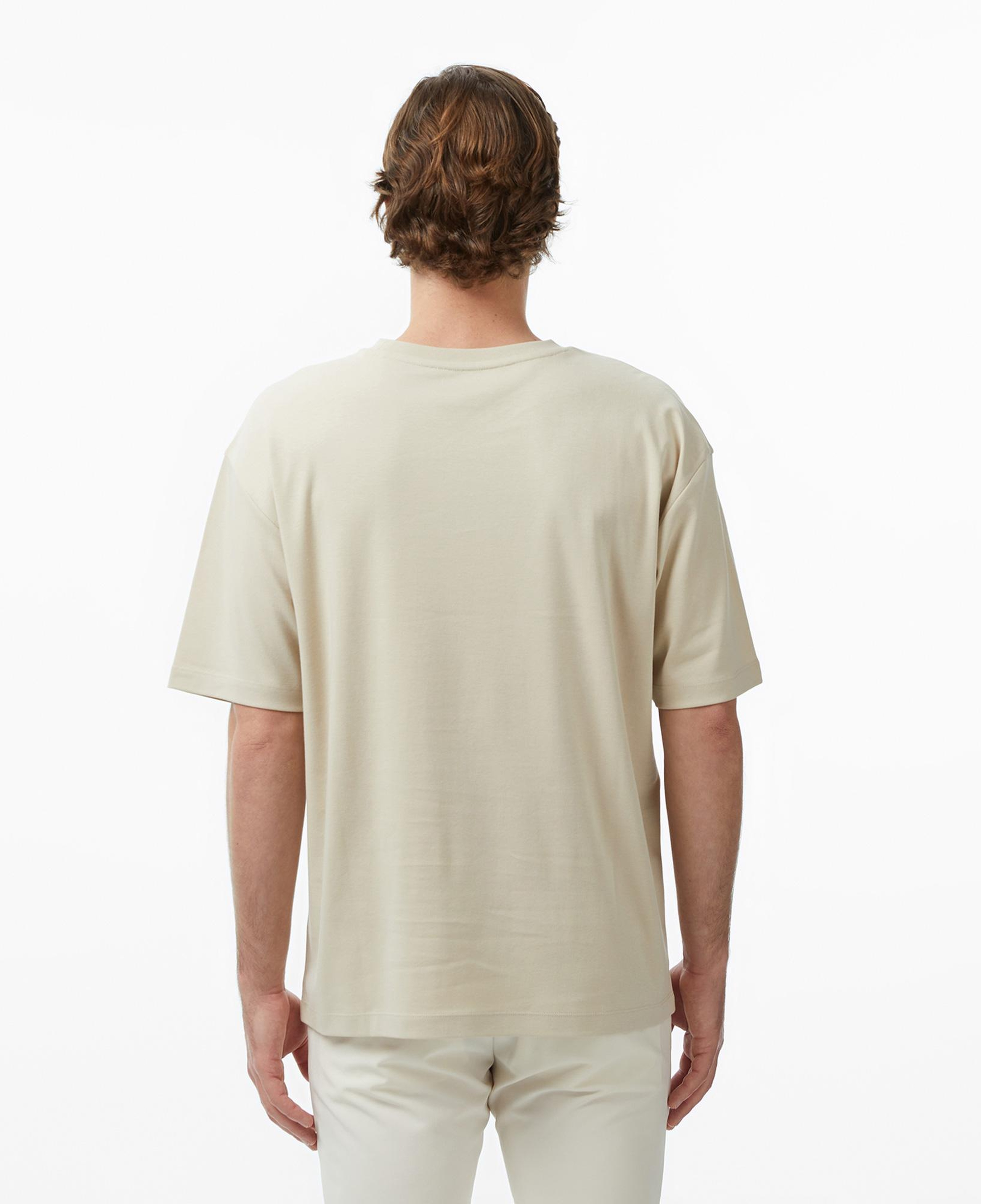 UNITED4 Regular Fit Erkek Krem T-Shirt