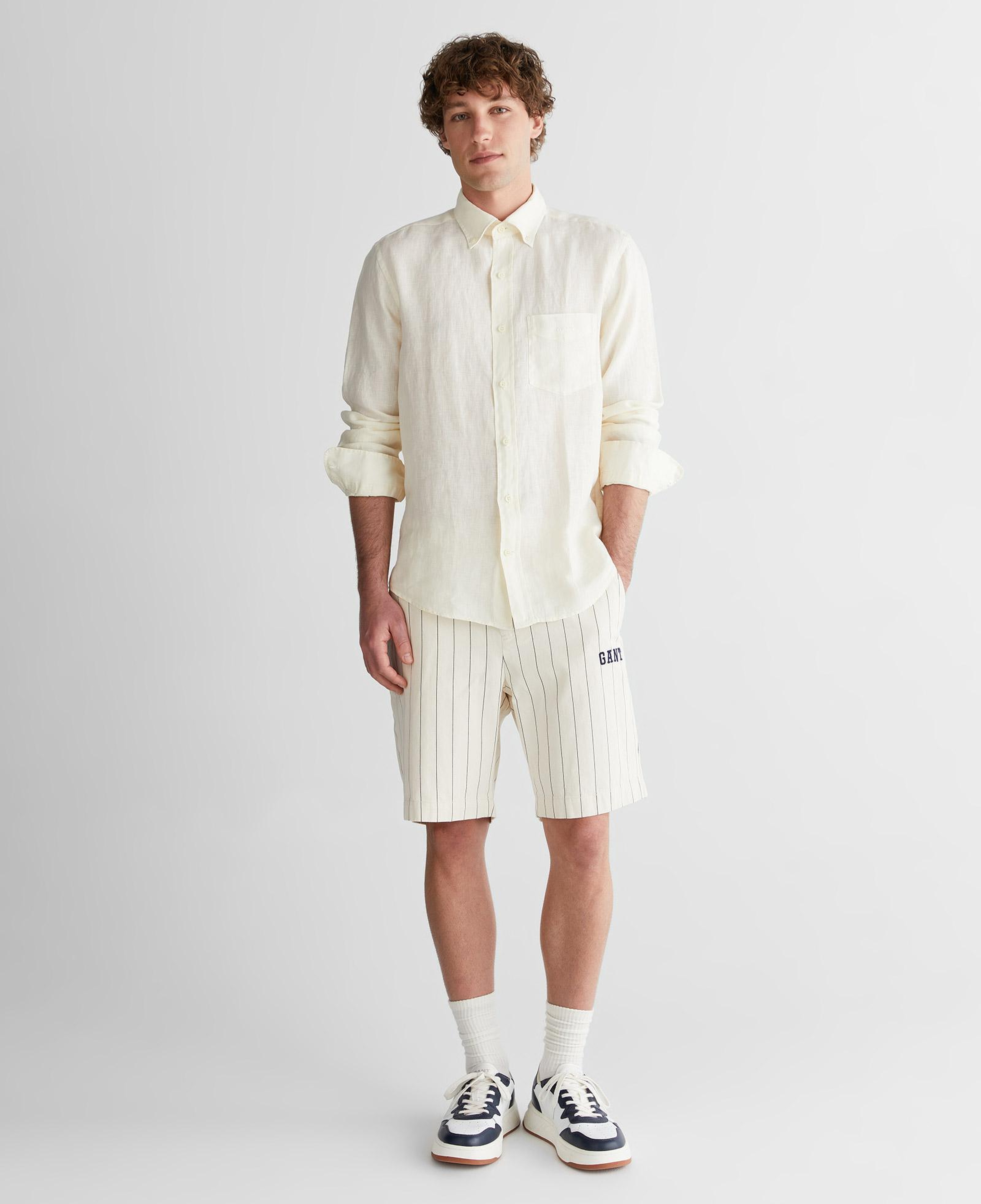 GANT Erkek Beyaz Regular Fit Gömlek