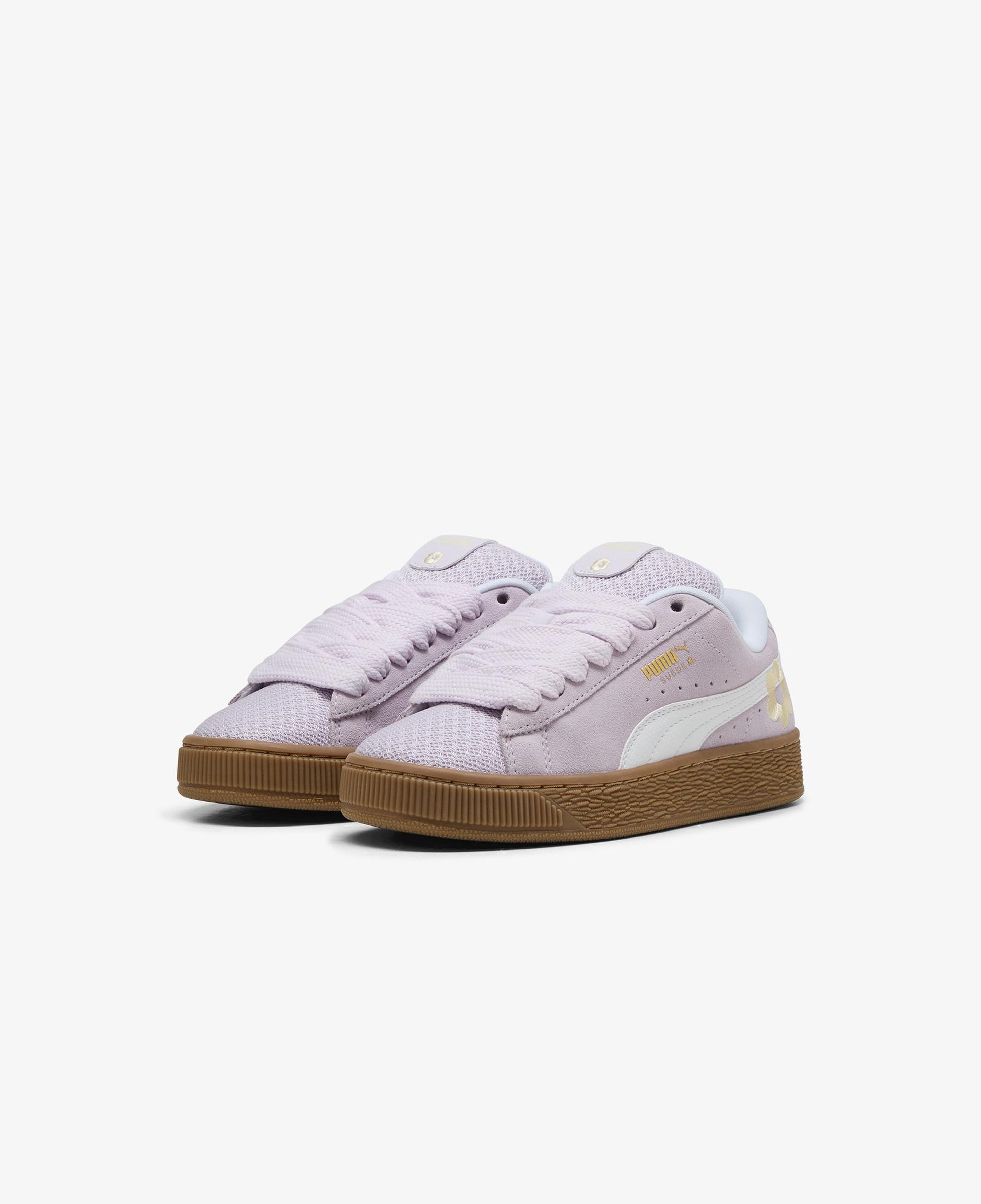 Puma Suede XL Summer Feels Çocuk Mor Spor Ayakkabı
