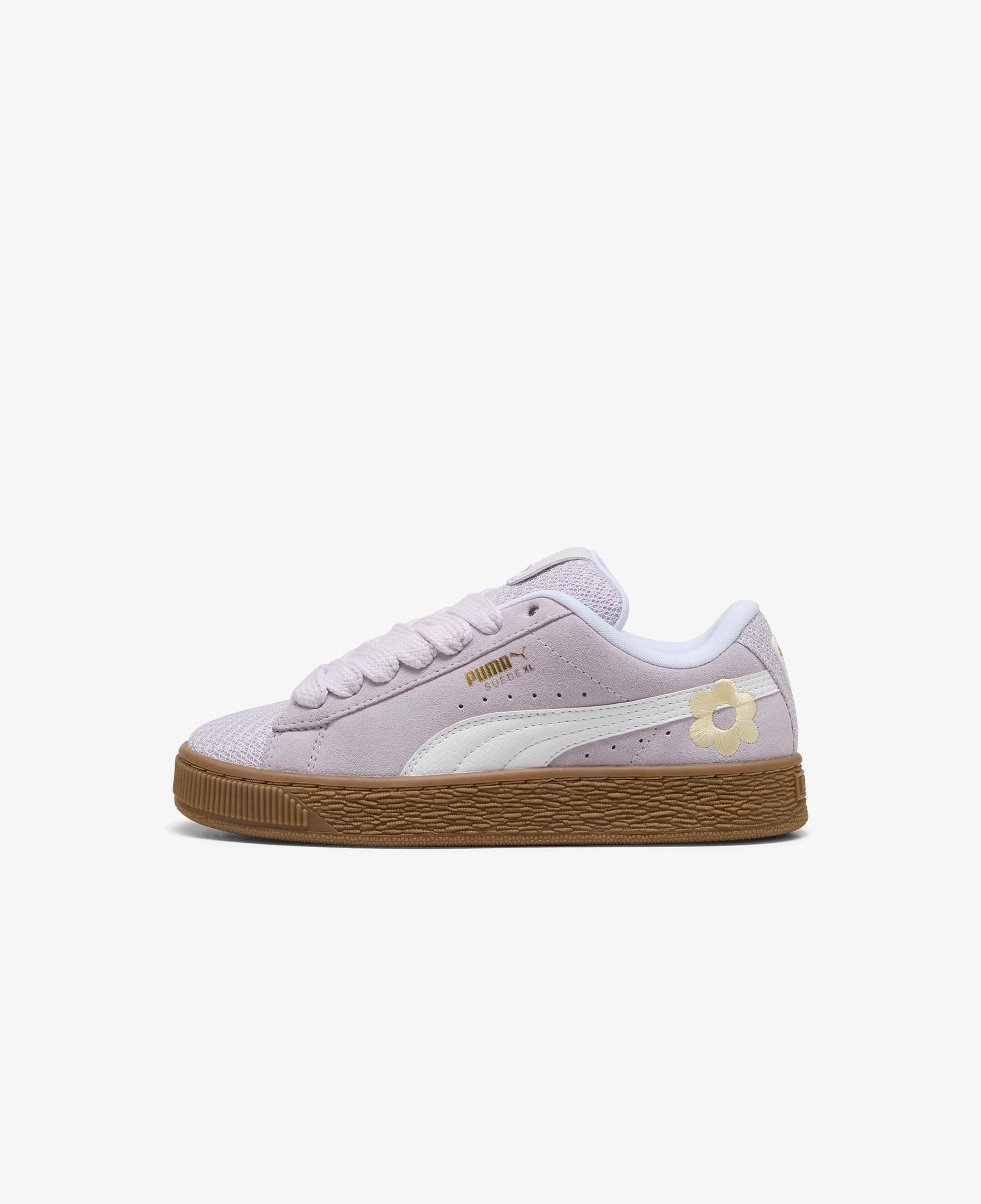 Puma Suede XL Summer Feels Çocuk Mor Spor Ayakkabı