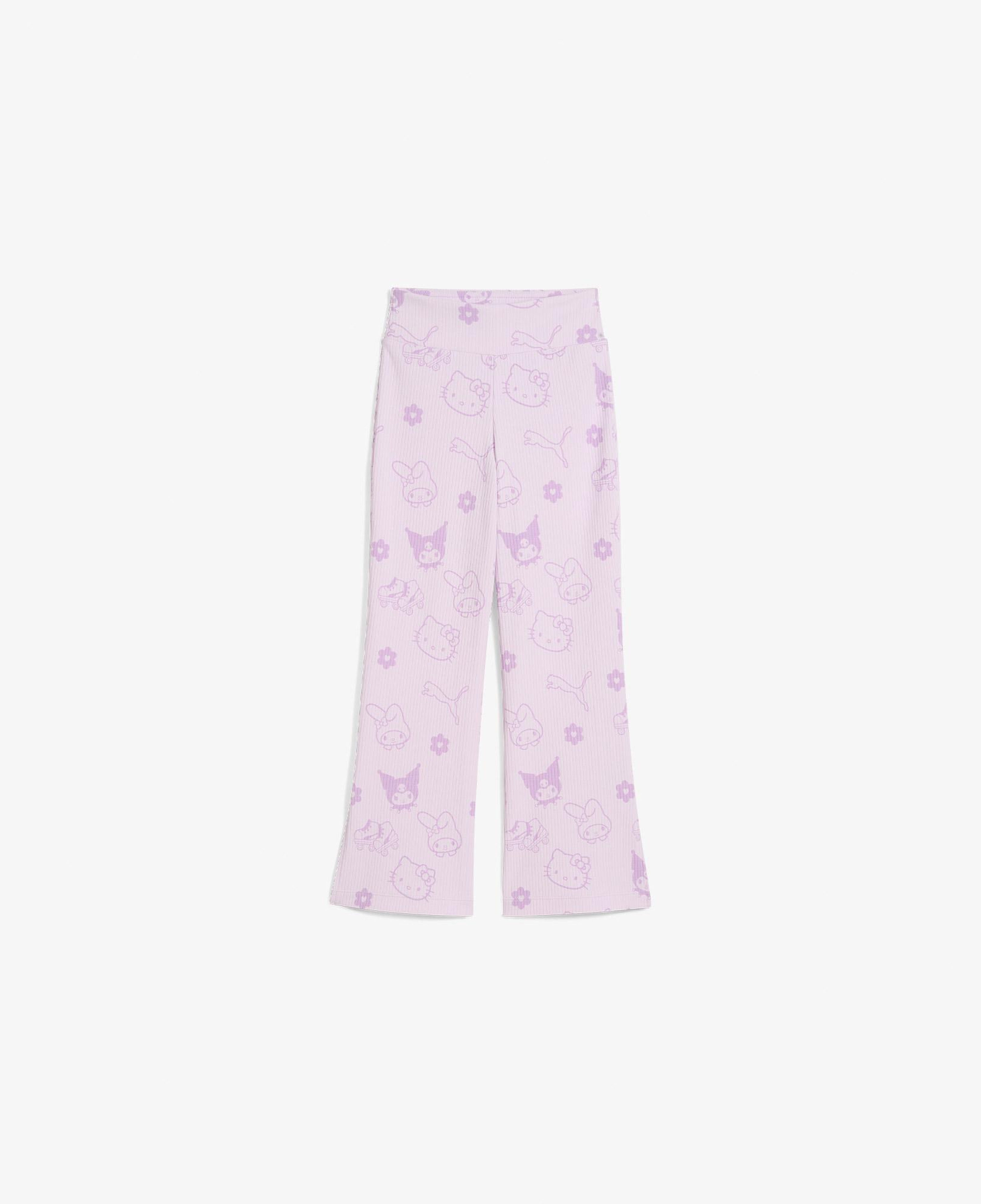 Puma X Hello Kitty Friends Flared Çocuk Mor Tayt