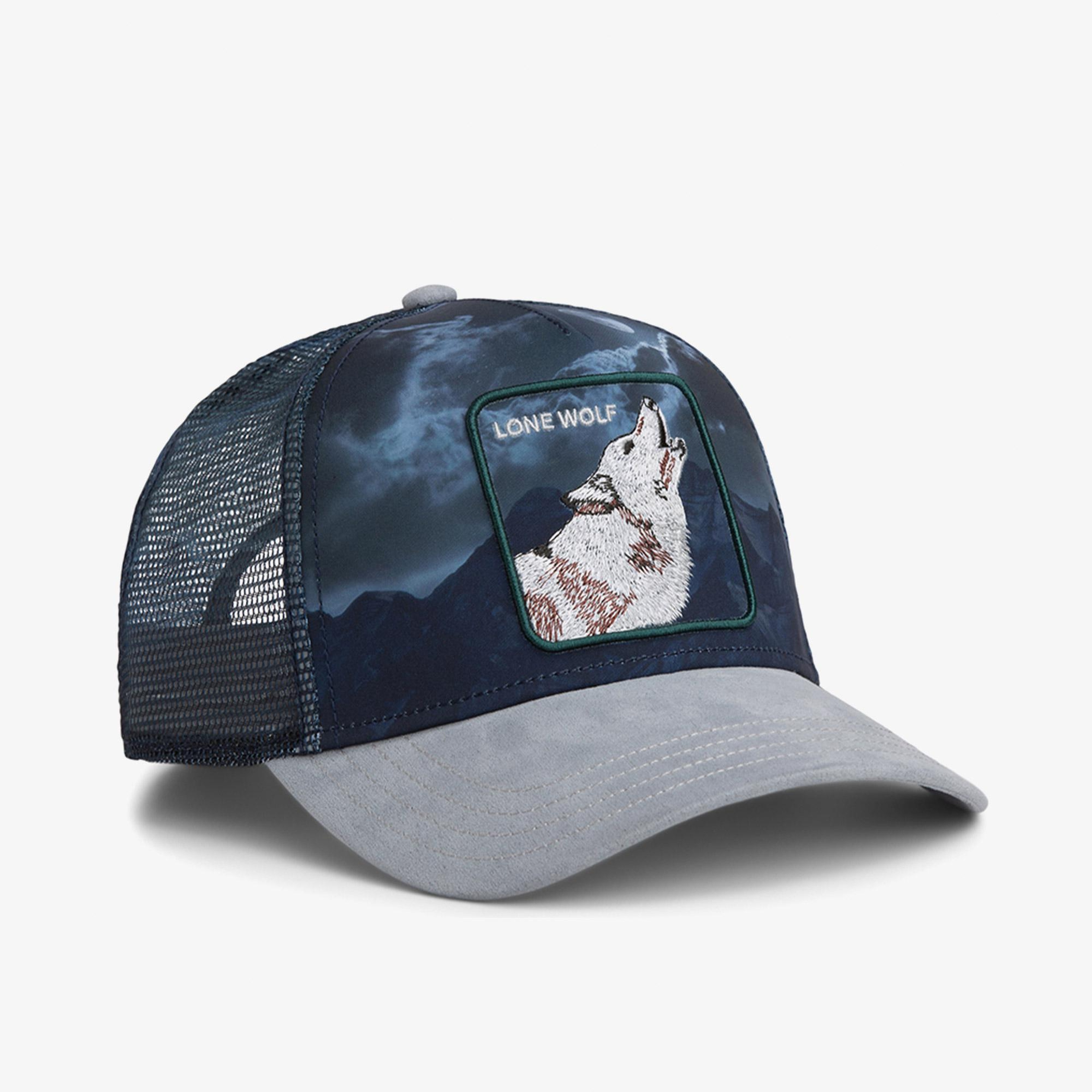 Goorin Bros Wolf In The Element Unisex Lacivert Şapka