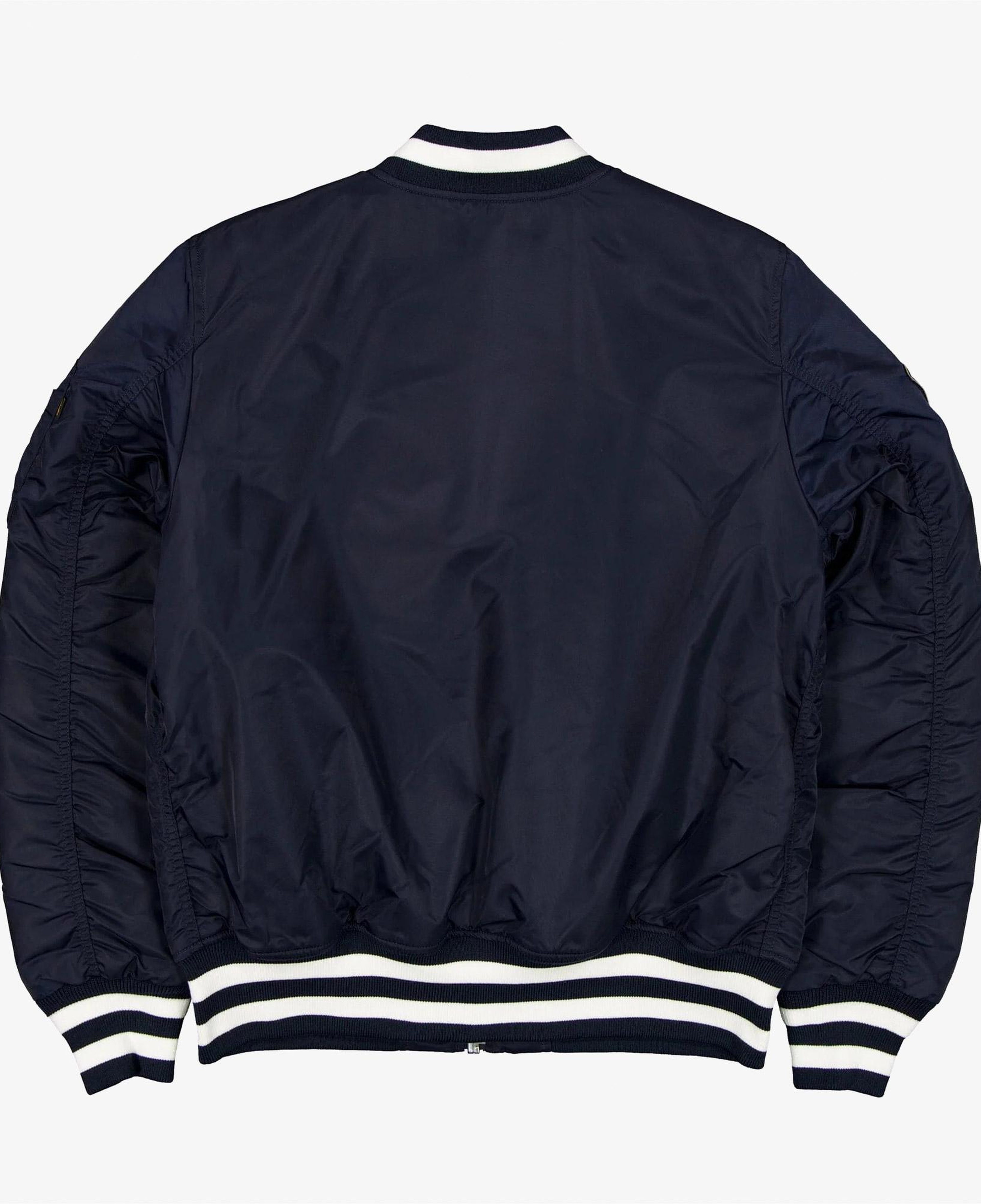 New Era x Alpha Industries New York Yankees Erkek Lacivert Bomber Ceket