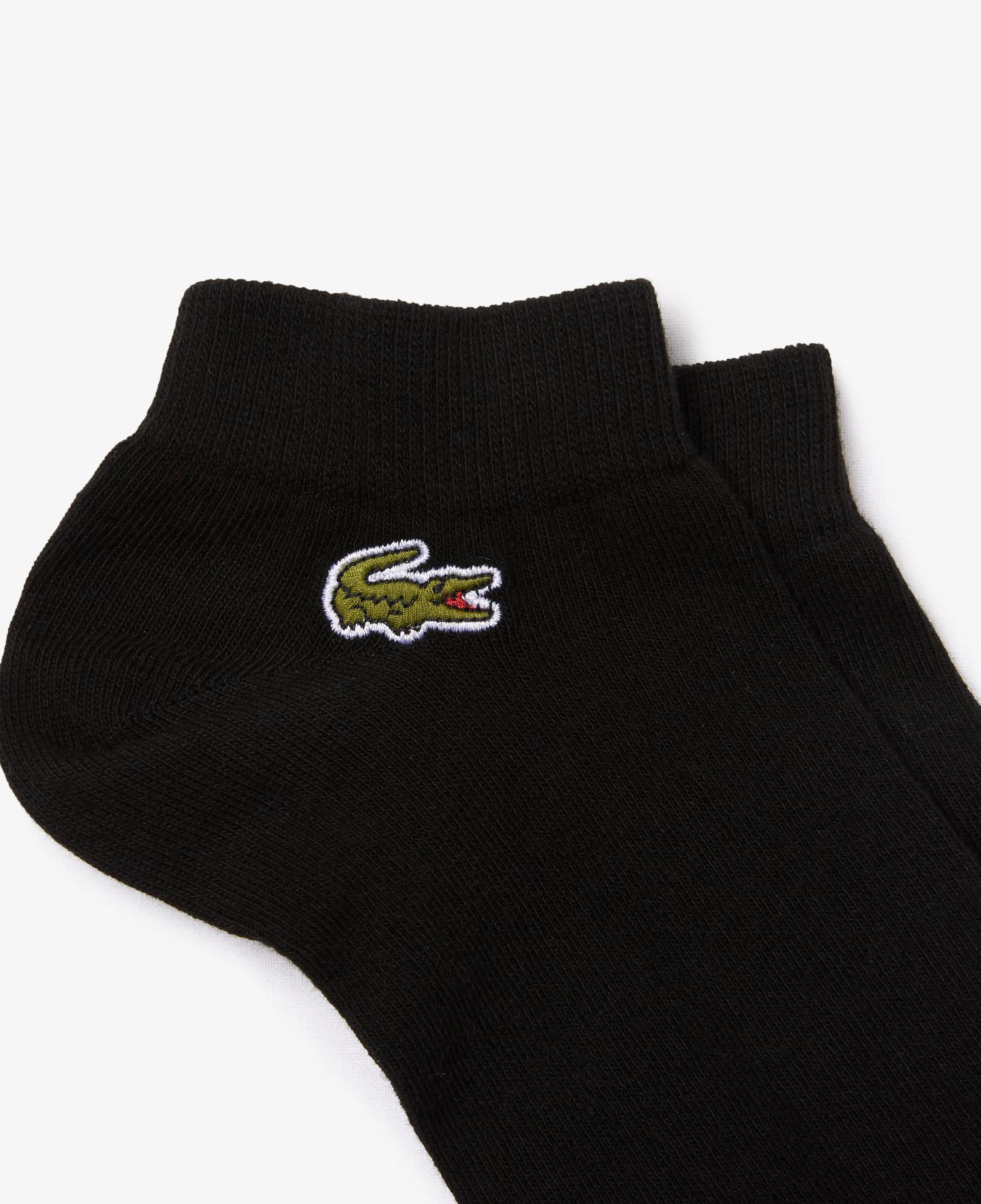 Lacoste Unisex 3'lü Siyah Çorap