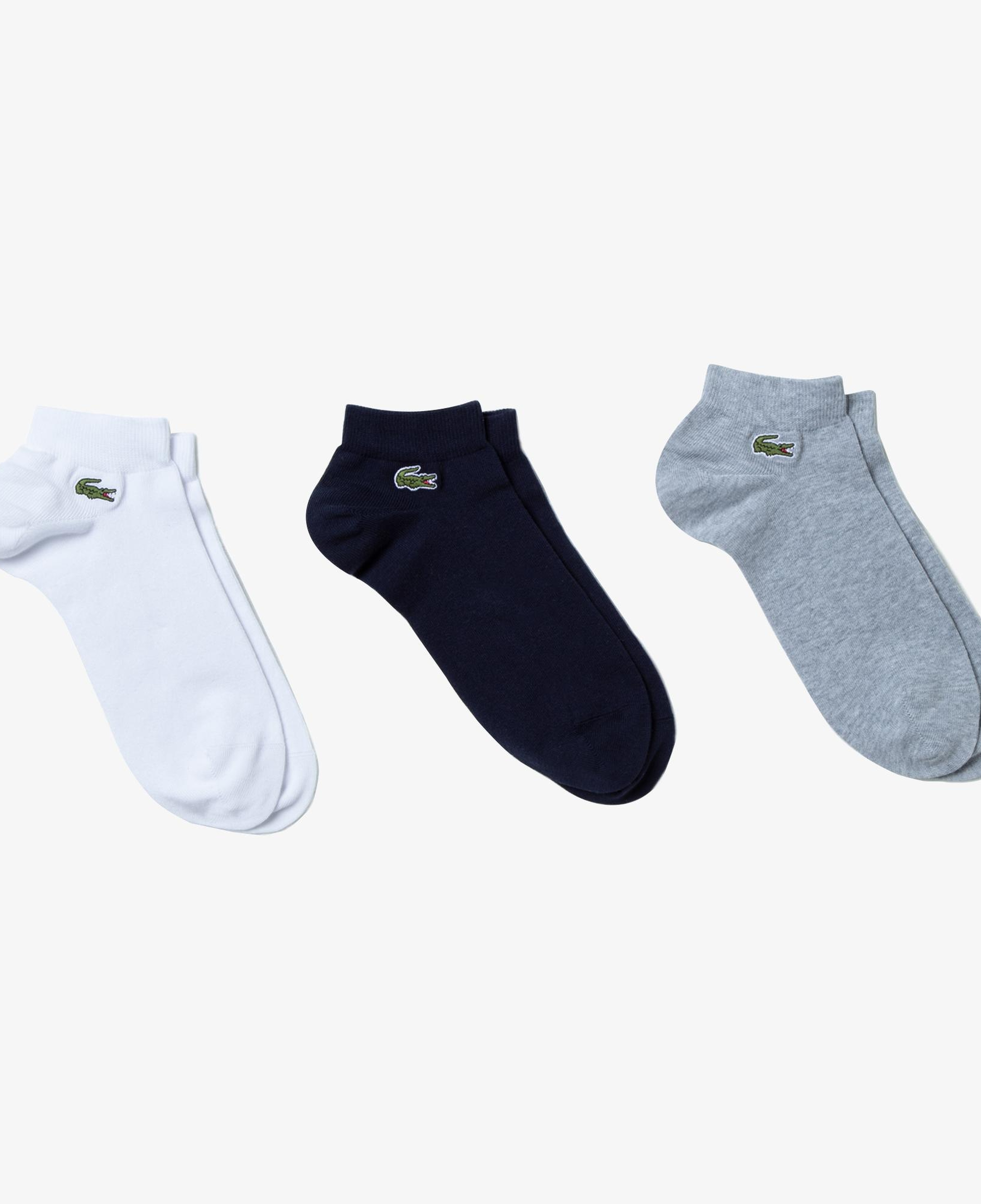 Lacoste Unisex 3'lü Renkli Çorap