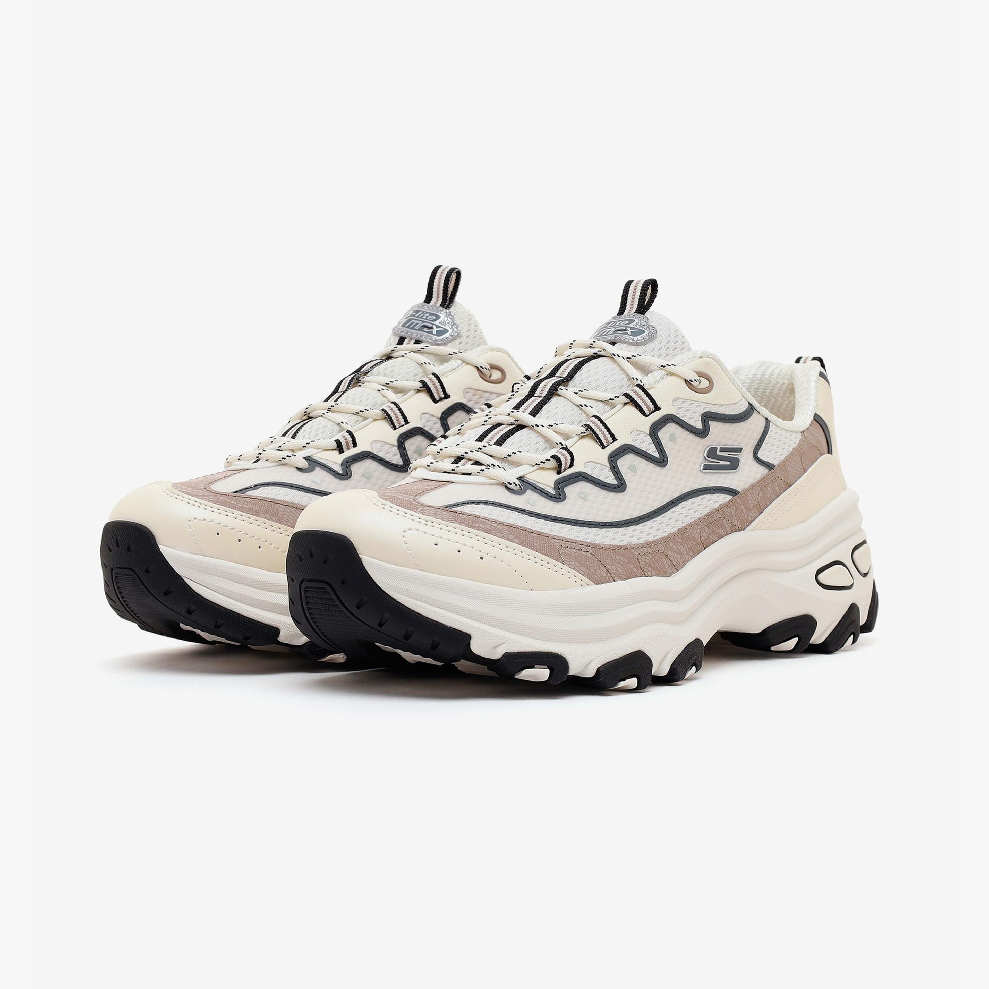 Skechers D'Lite Max Kadın Beyaz Spor Ayakkabı