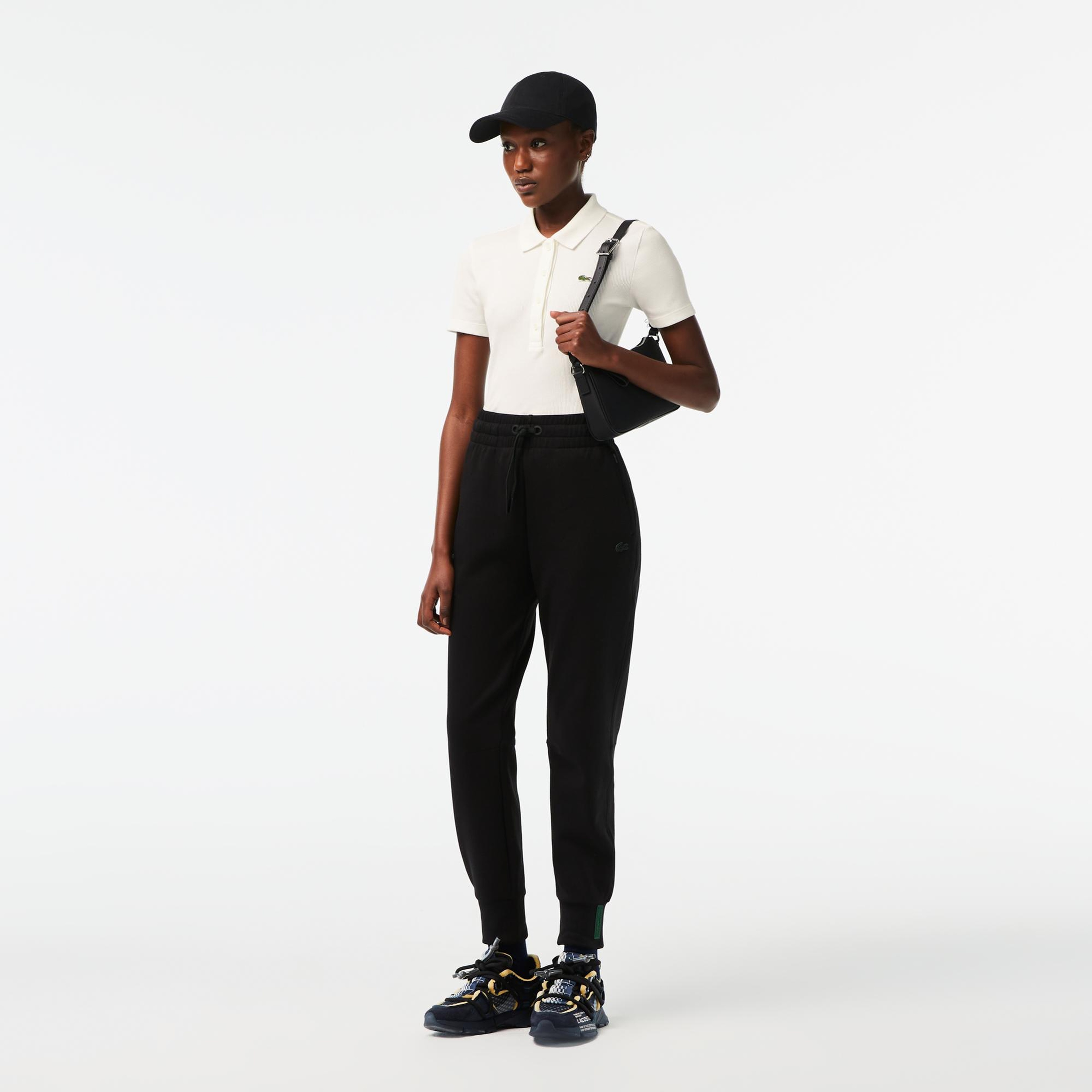Lacoste L.12.D Kadın Slim Fit Beyaz Polo