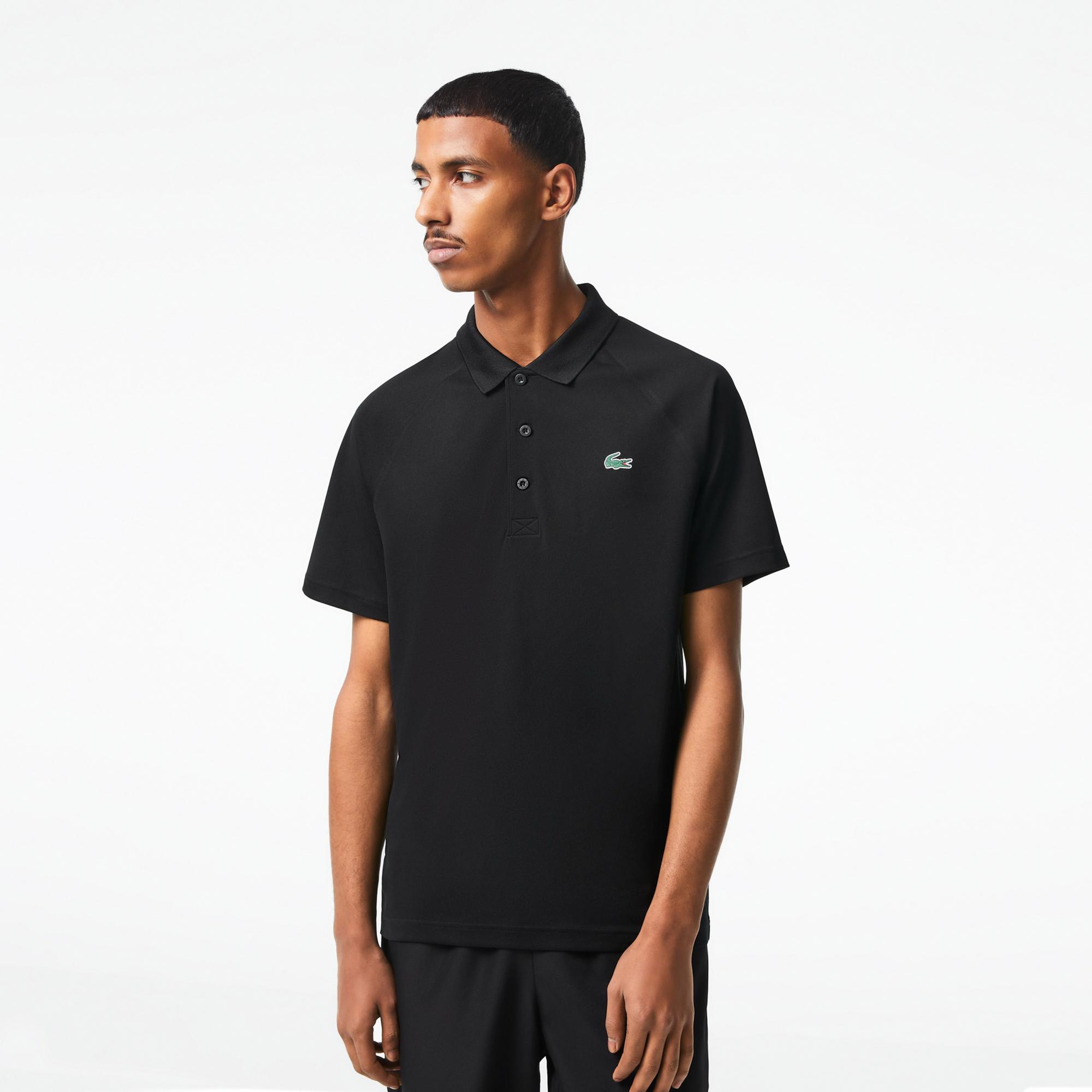 Lacoste Sport Erkek Regular Fit Siyah Polo