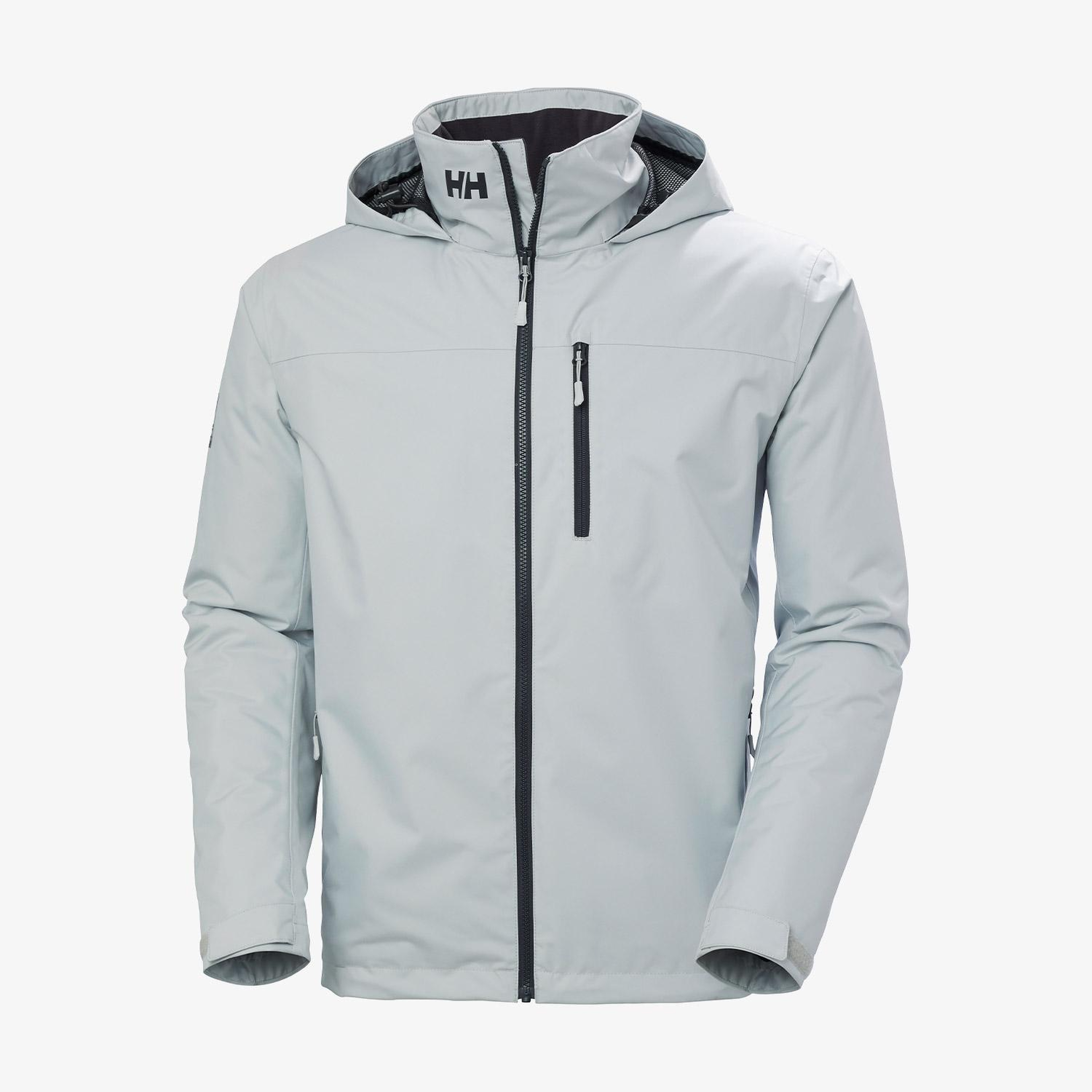 Helly Hansen Crew Hooded Midlayer 2 Erkek Gri Mont