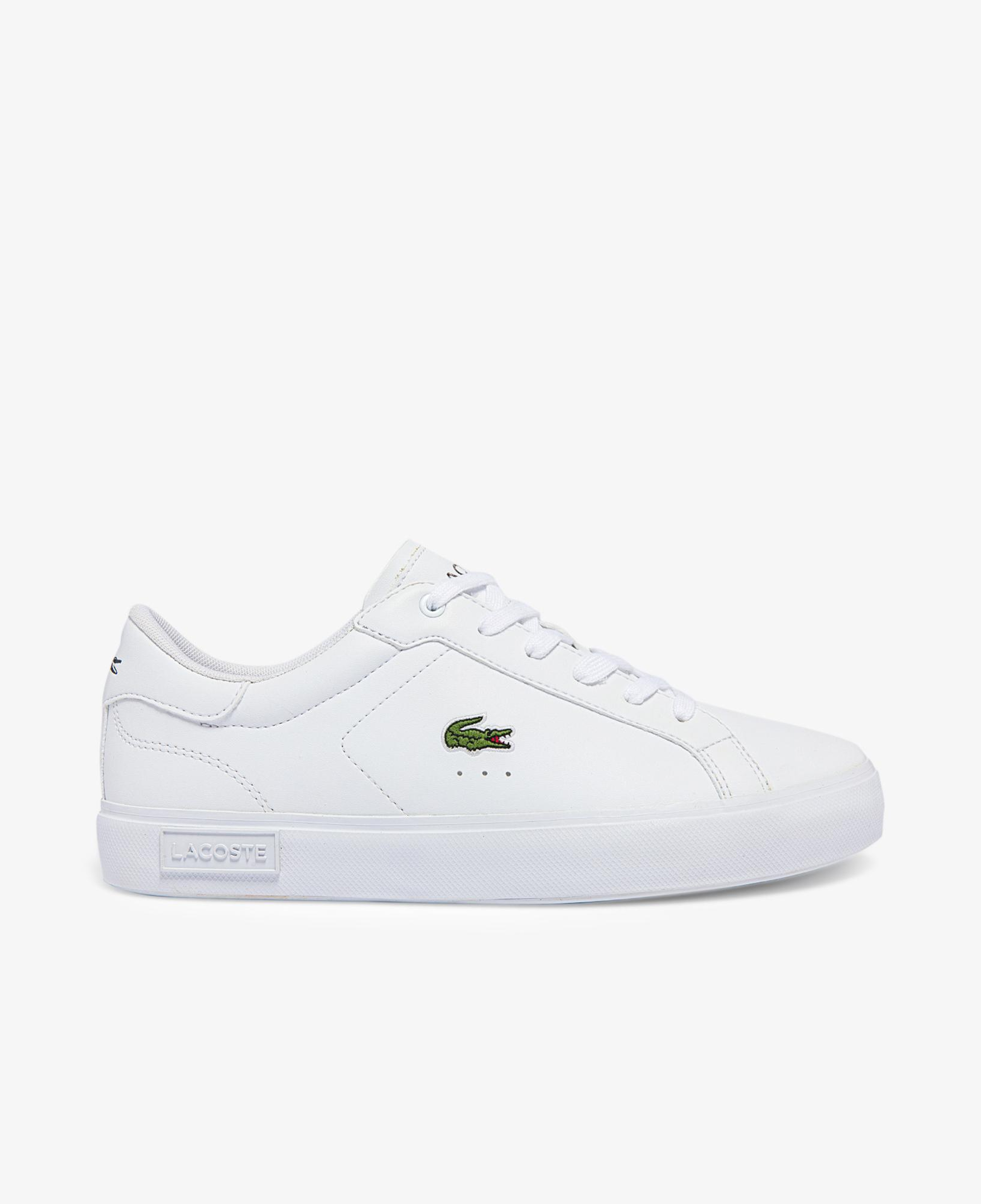 Lacoste POWERCOURT Çocuk Beyaz Spor Ayakkabı