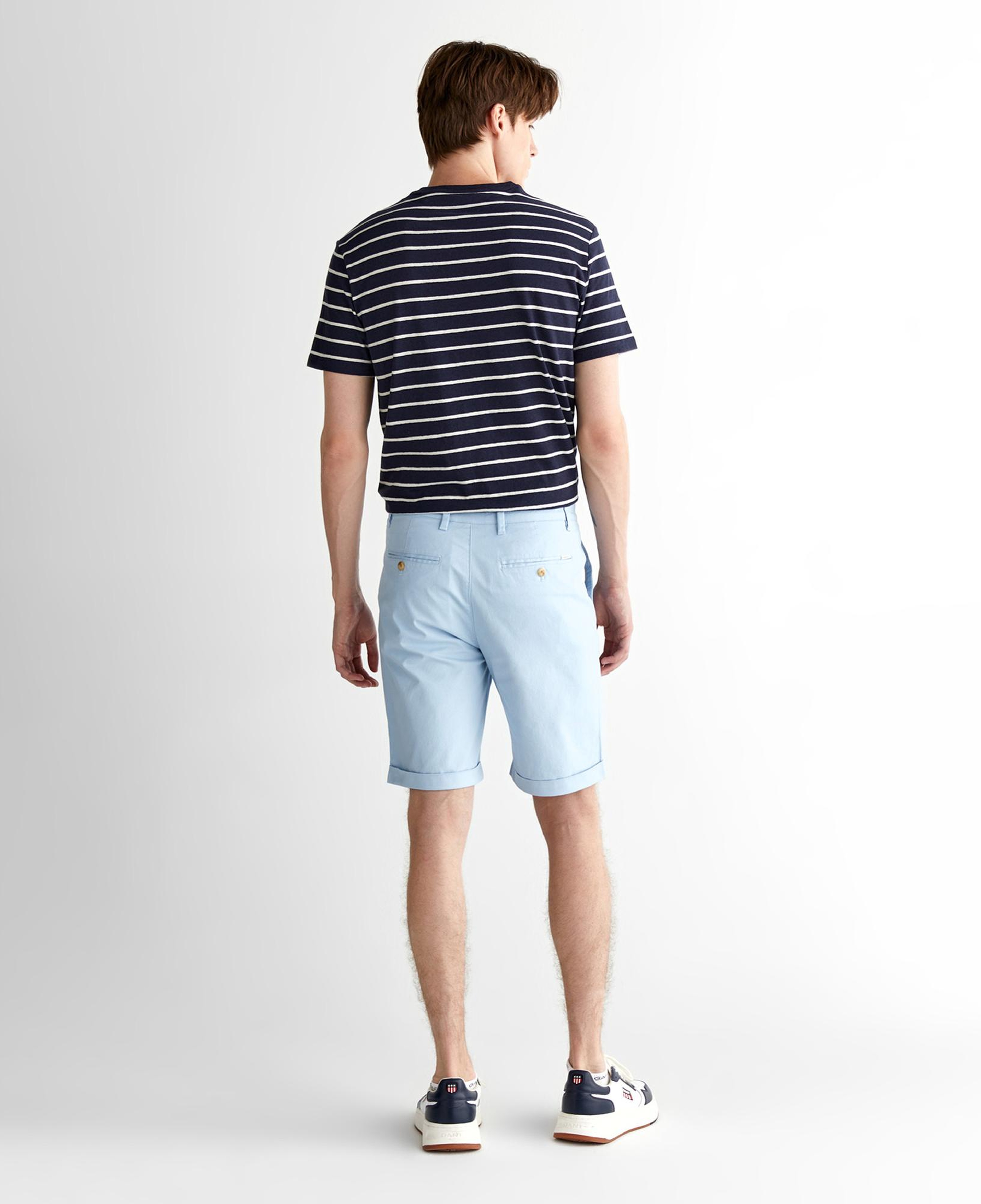 GANT Erkek Mavi Slim Fit Şort