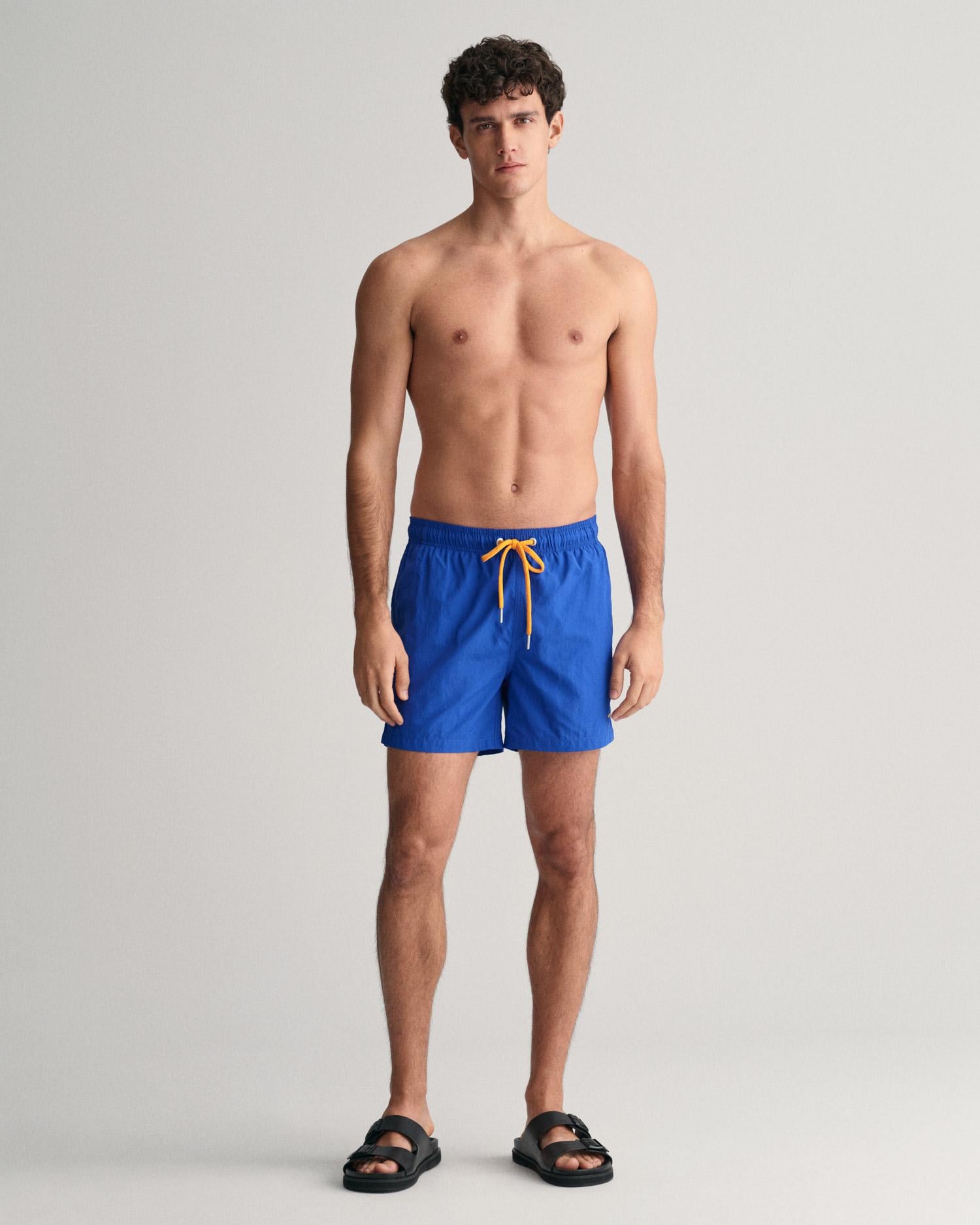 GANT Erkek Mavi Regular Fit Mayo Şort