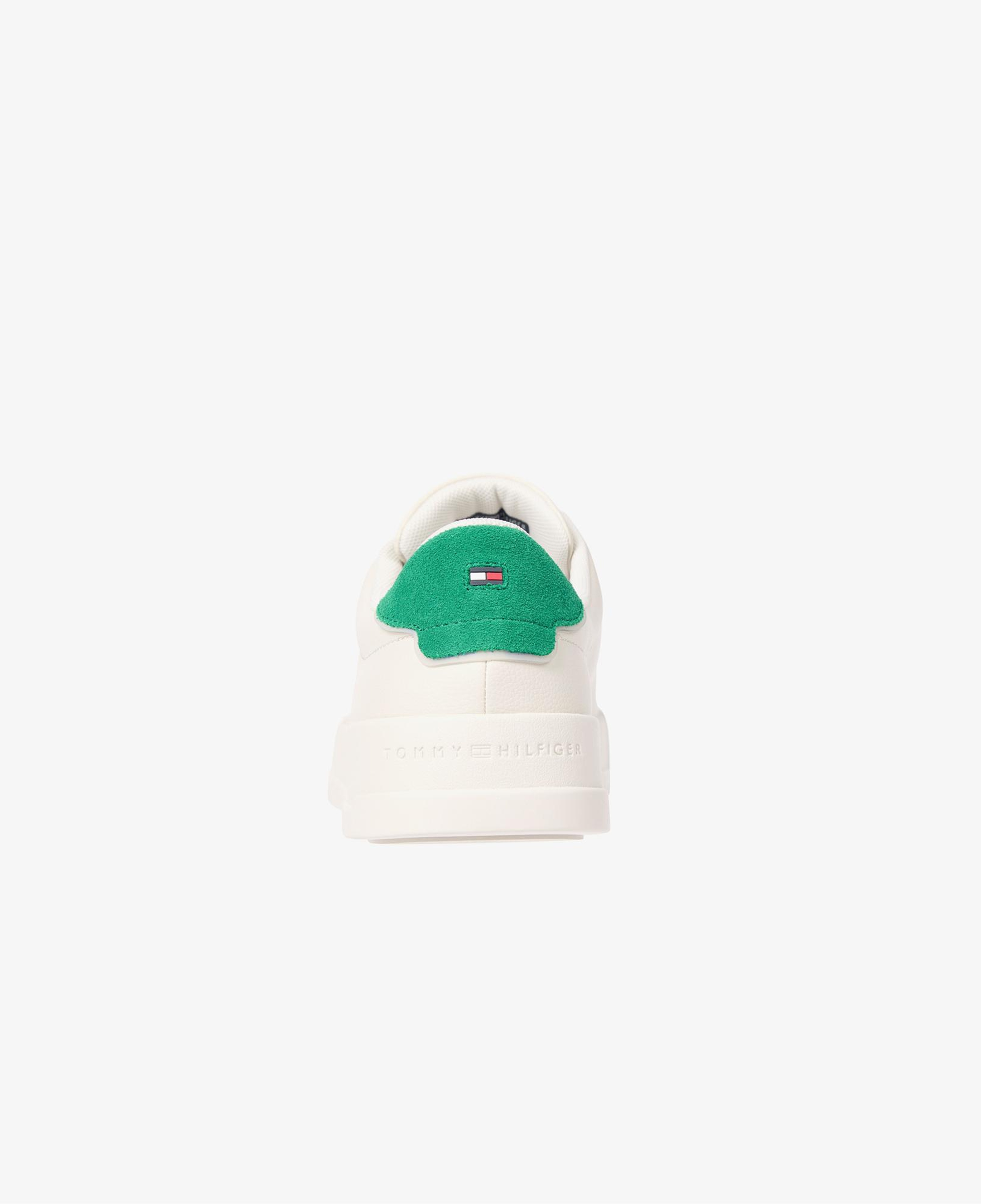 Tommy Hilfiger Court Leather Detail Essential Erkek Bej Spor Ayakkabı