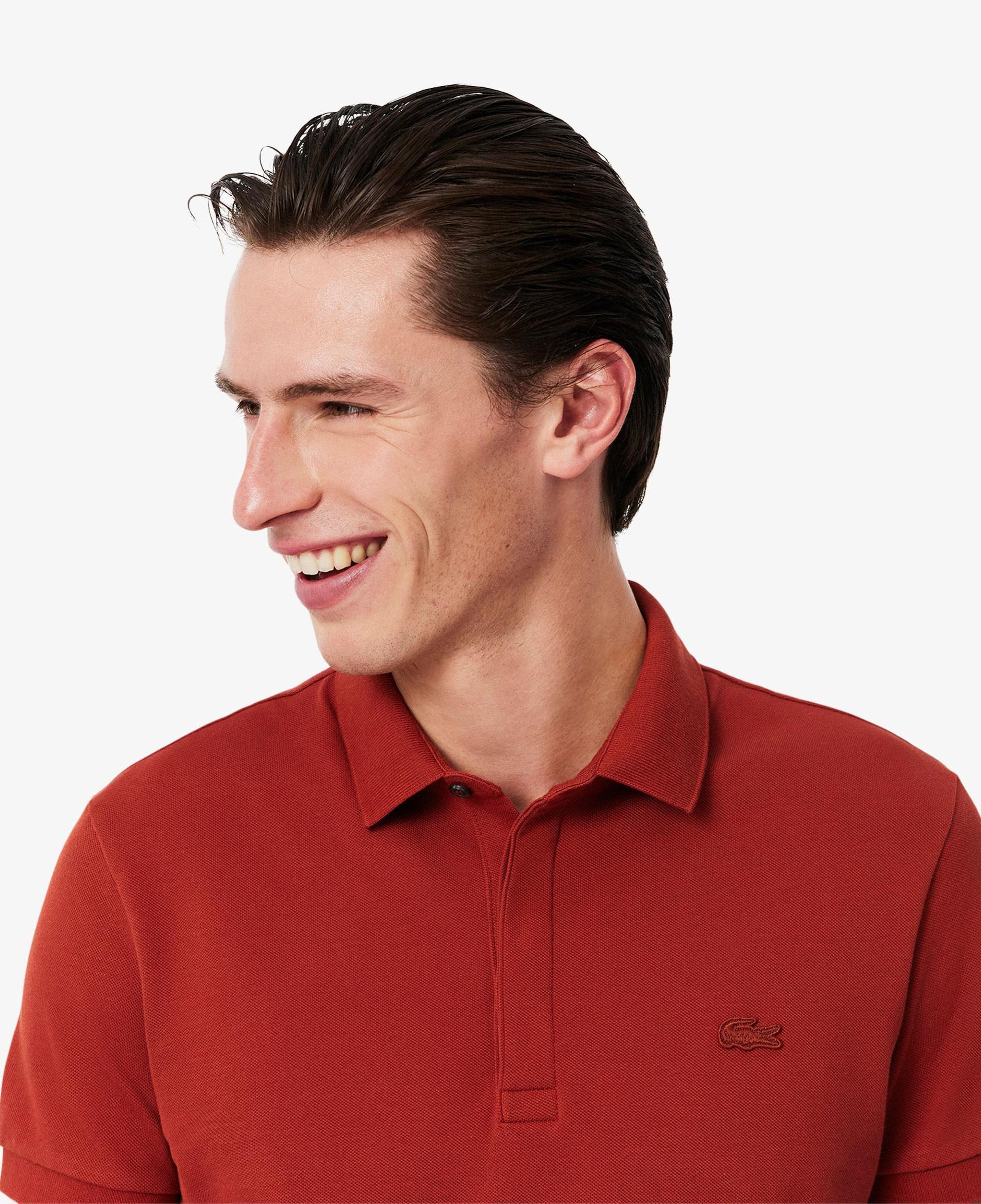 Erkek Regular Fit Kahverengi Paris Polo
