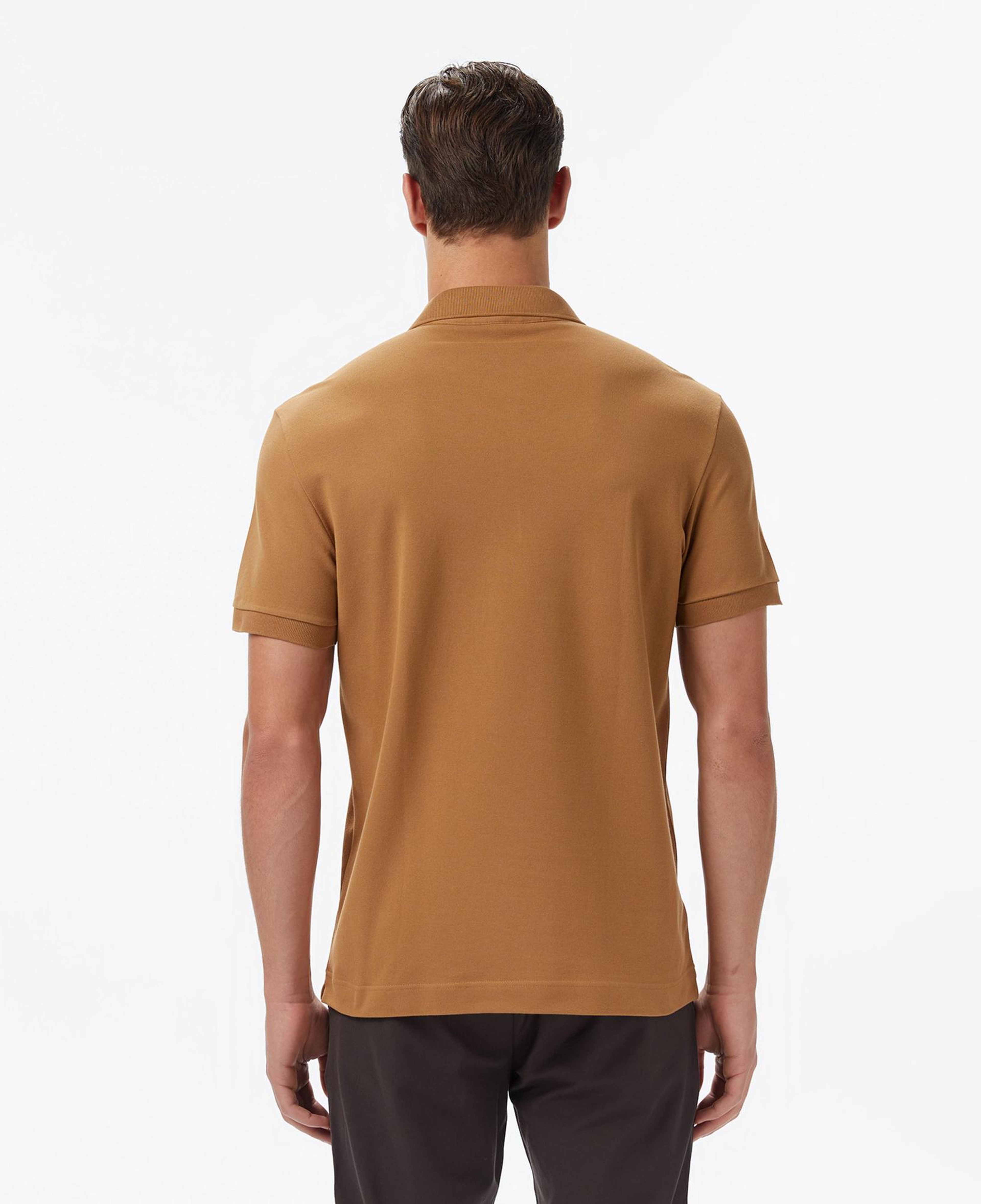 Erkek Regular Fit Açık Kahverengi Paris Polo