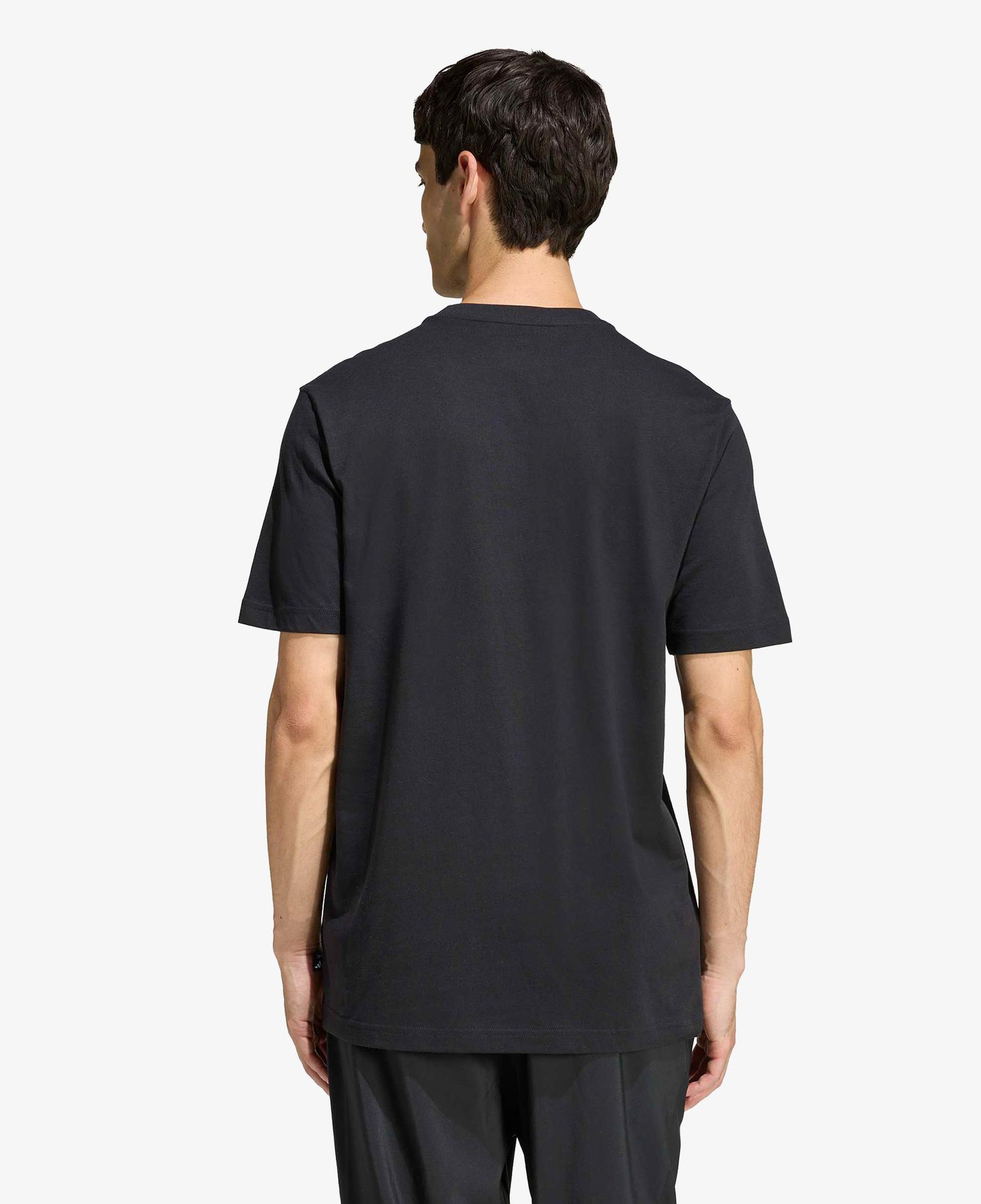 adidas Popcorn Erkek Siyah T-Shirt