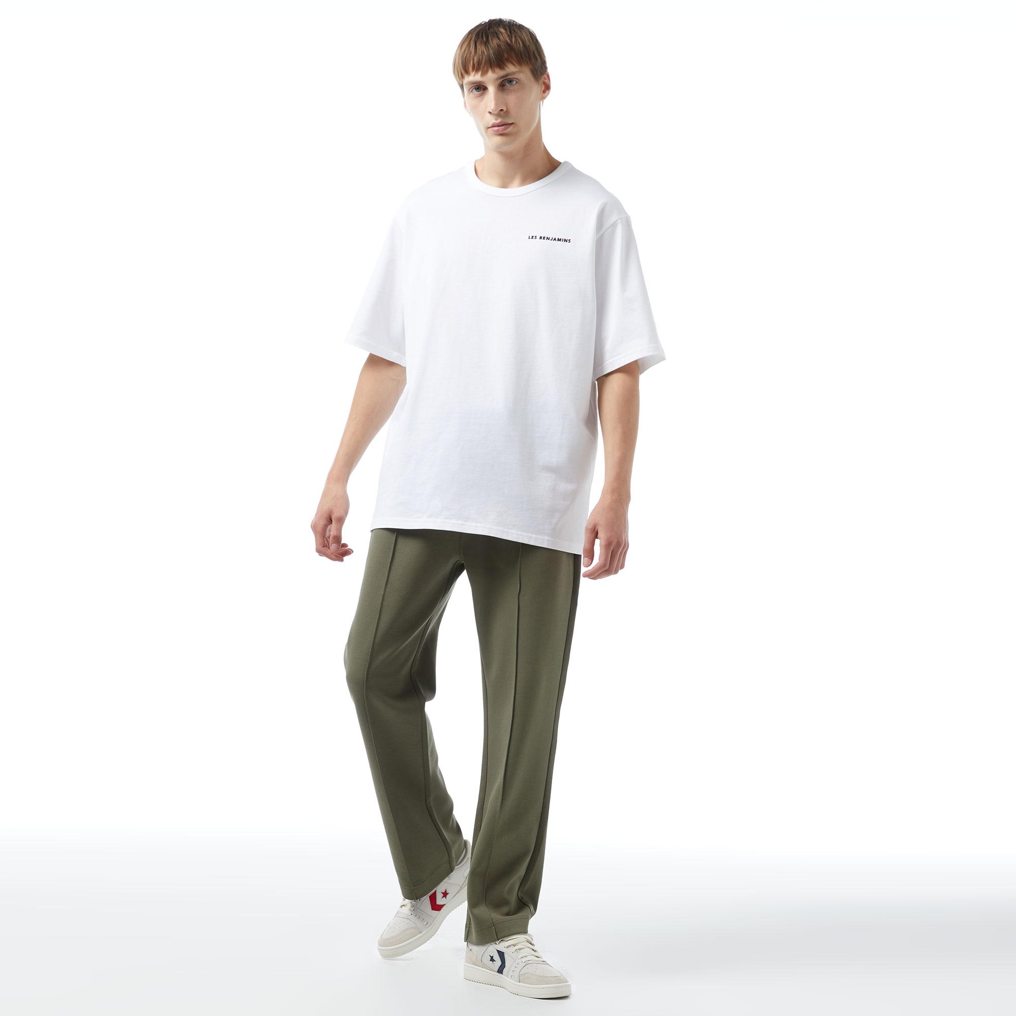Les Benjamins 409 Erkek Beyaz T-Shirt