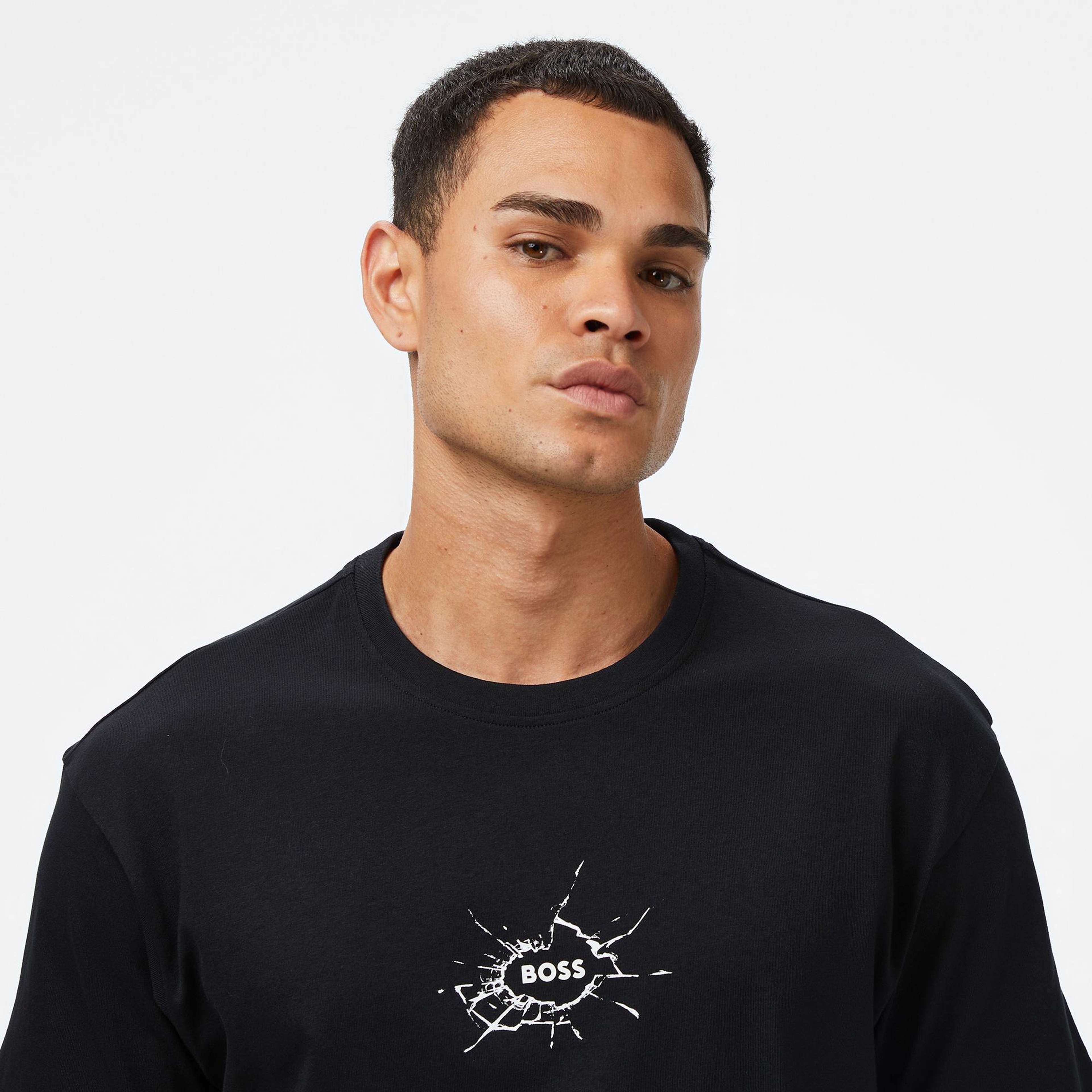 Boss Voyage Erkek Siyah T-Shirt