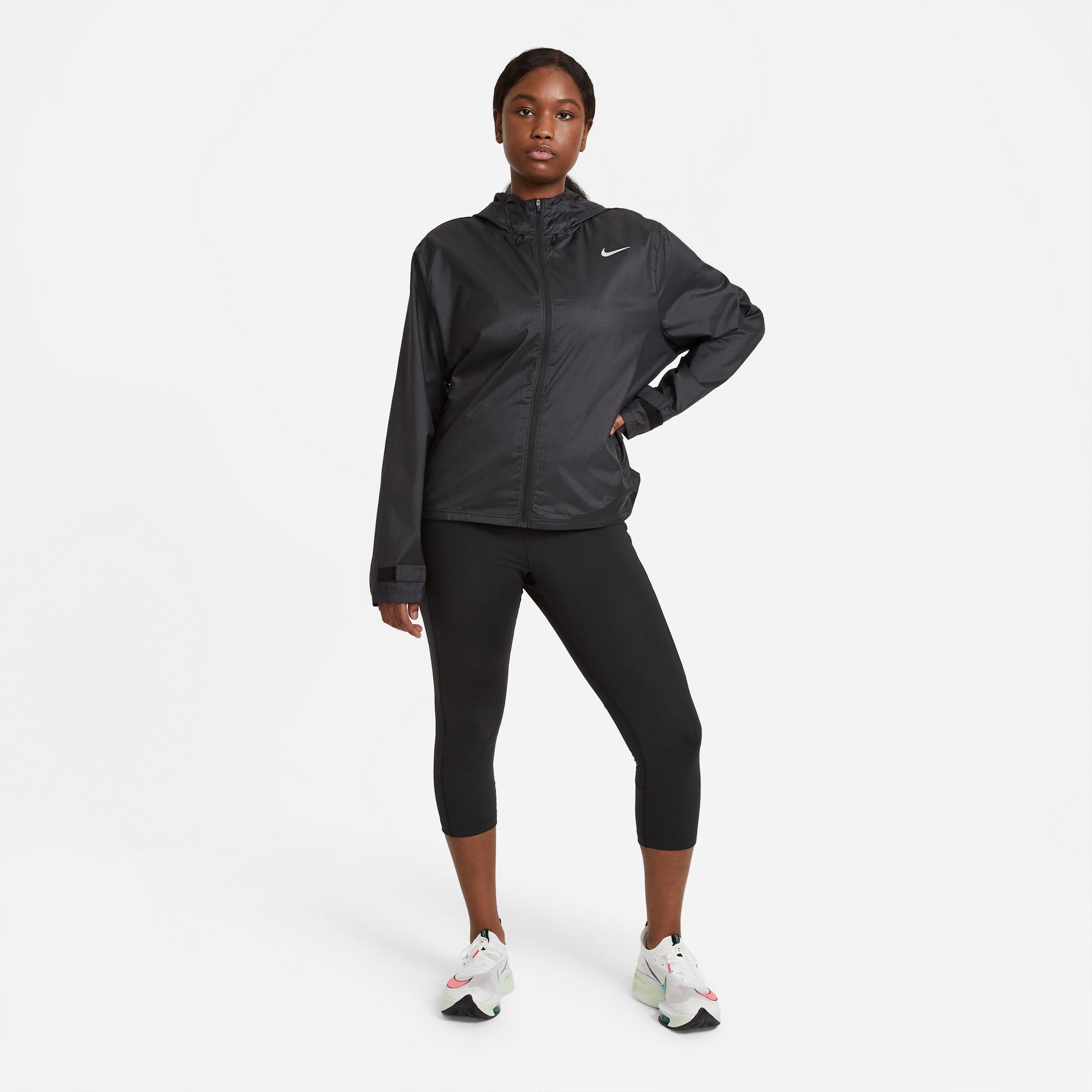 Nike Dri-Fit Fast Crop Kadın Siyah Tayt