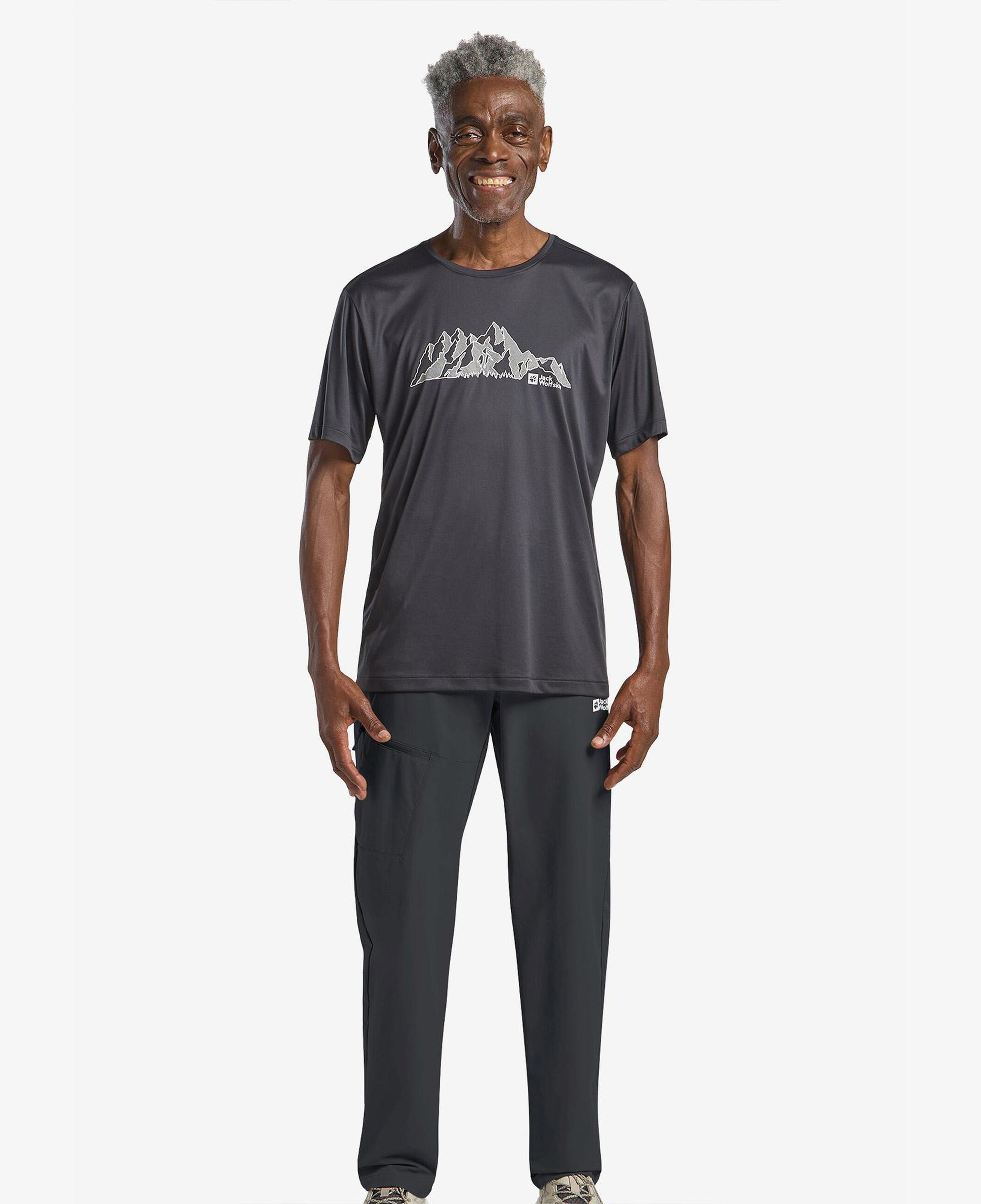 Jack Wolfskin Pico Trail Erkek Gri Outdoor Pantolon