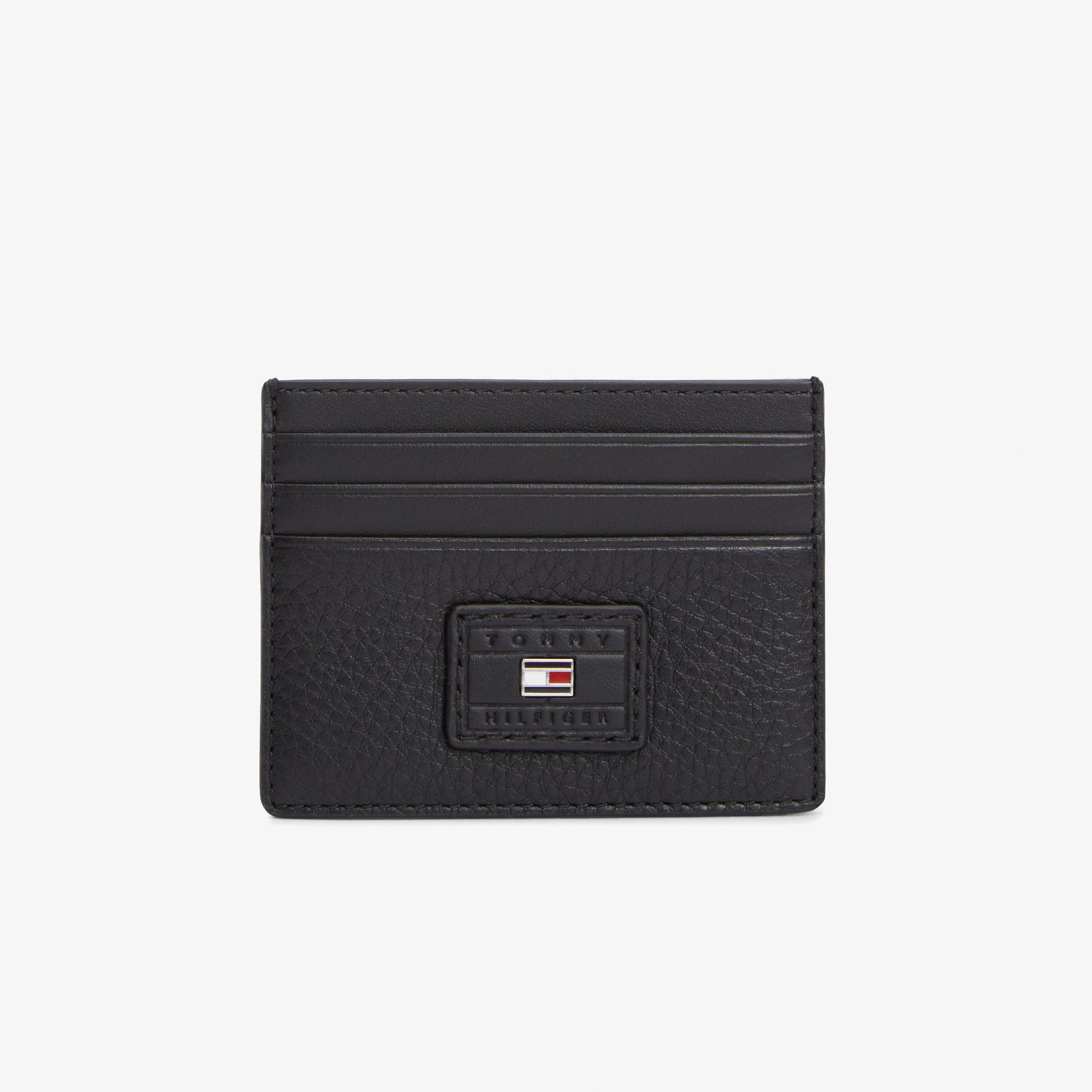 Tommy Hilfiger Casual Flag Erkek Siyah Kartlık