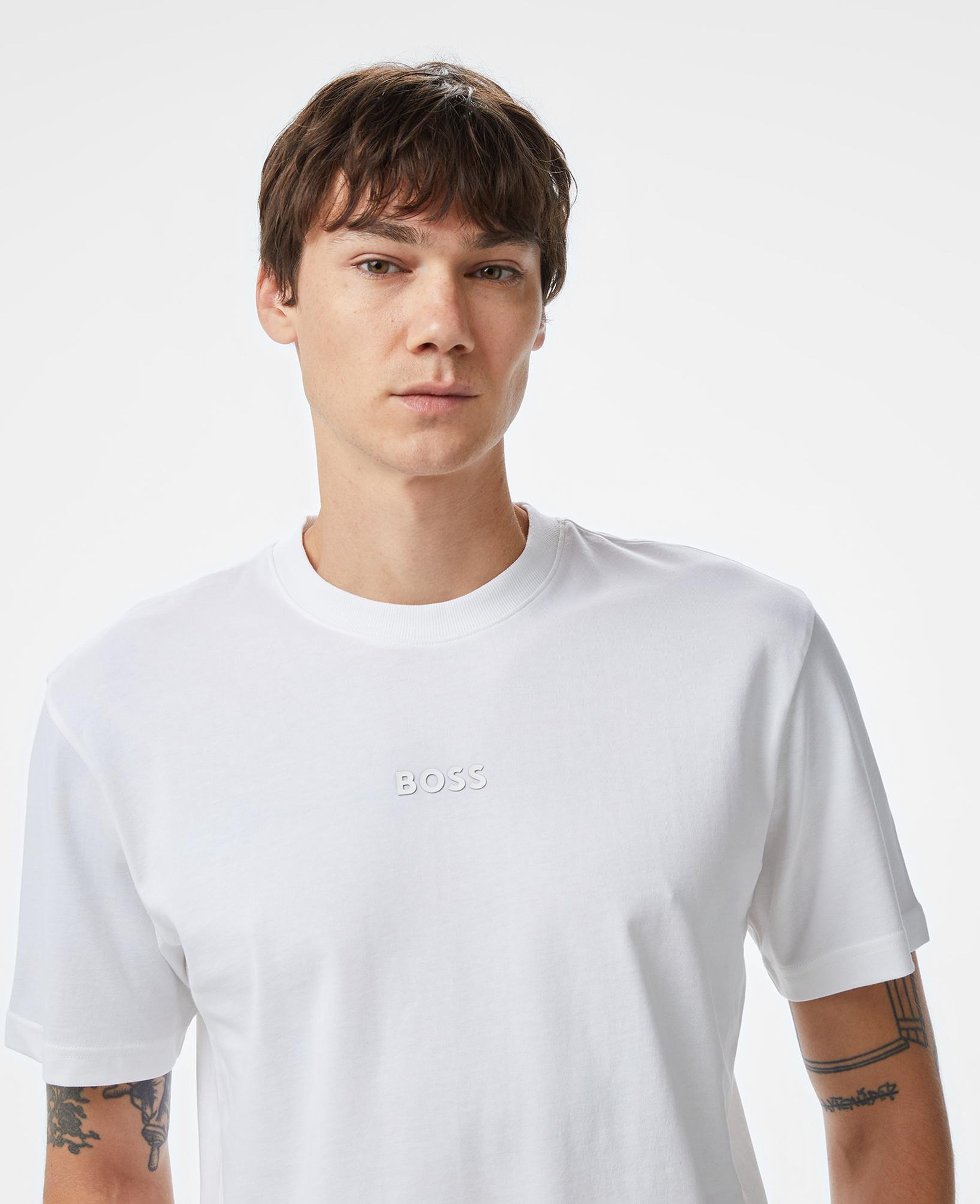 Boss Erkek Beyaz T-Shirt