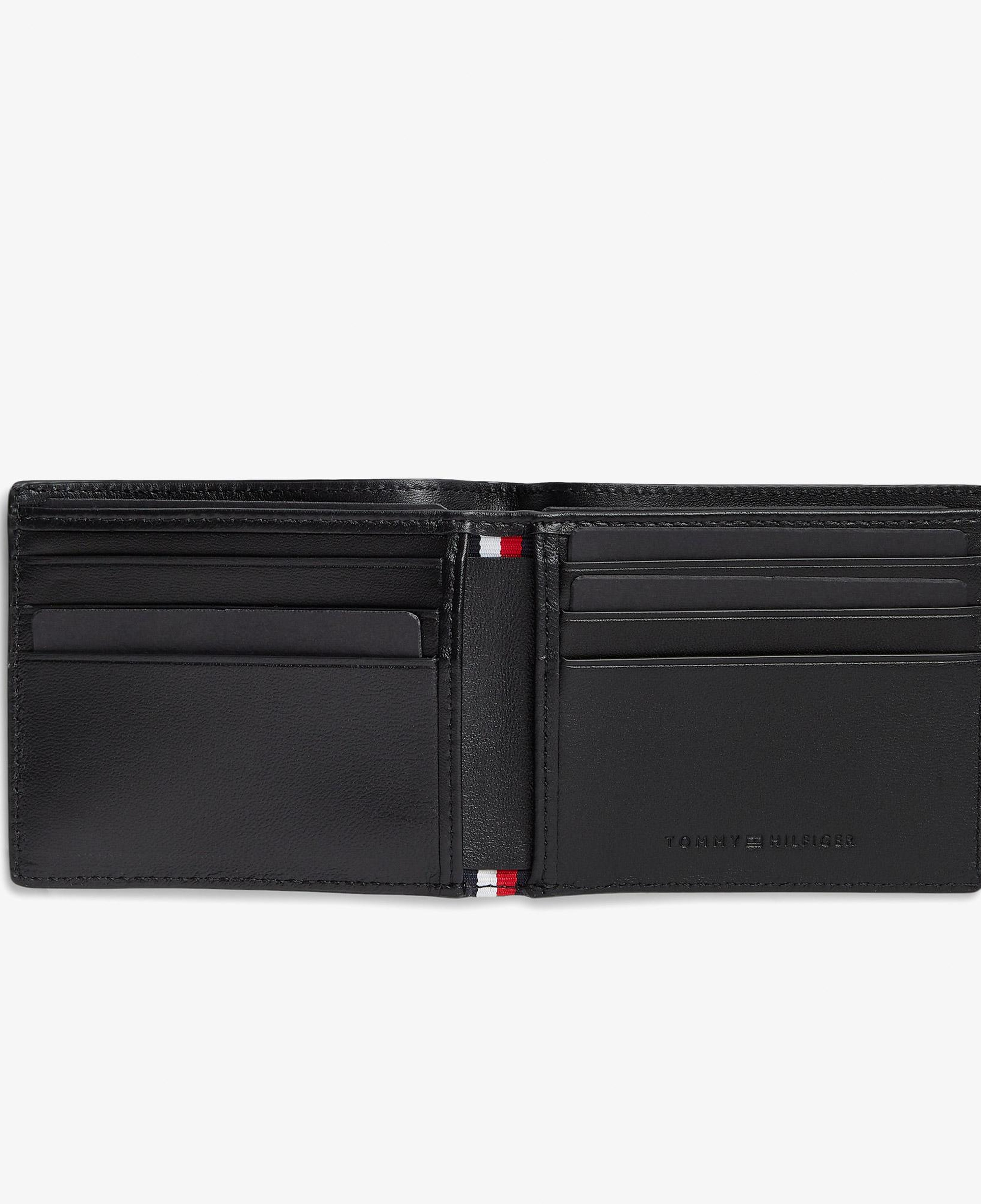 Tommy Hilfiger Emboss Erkek Siyah Cüzdan