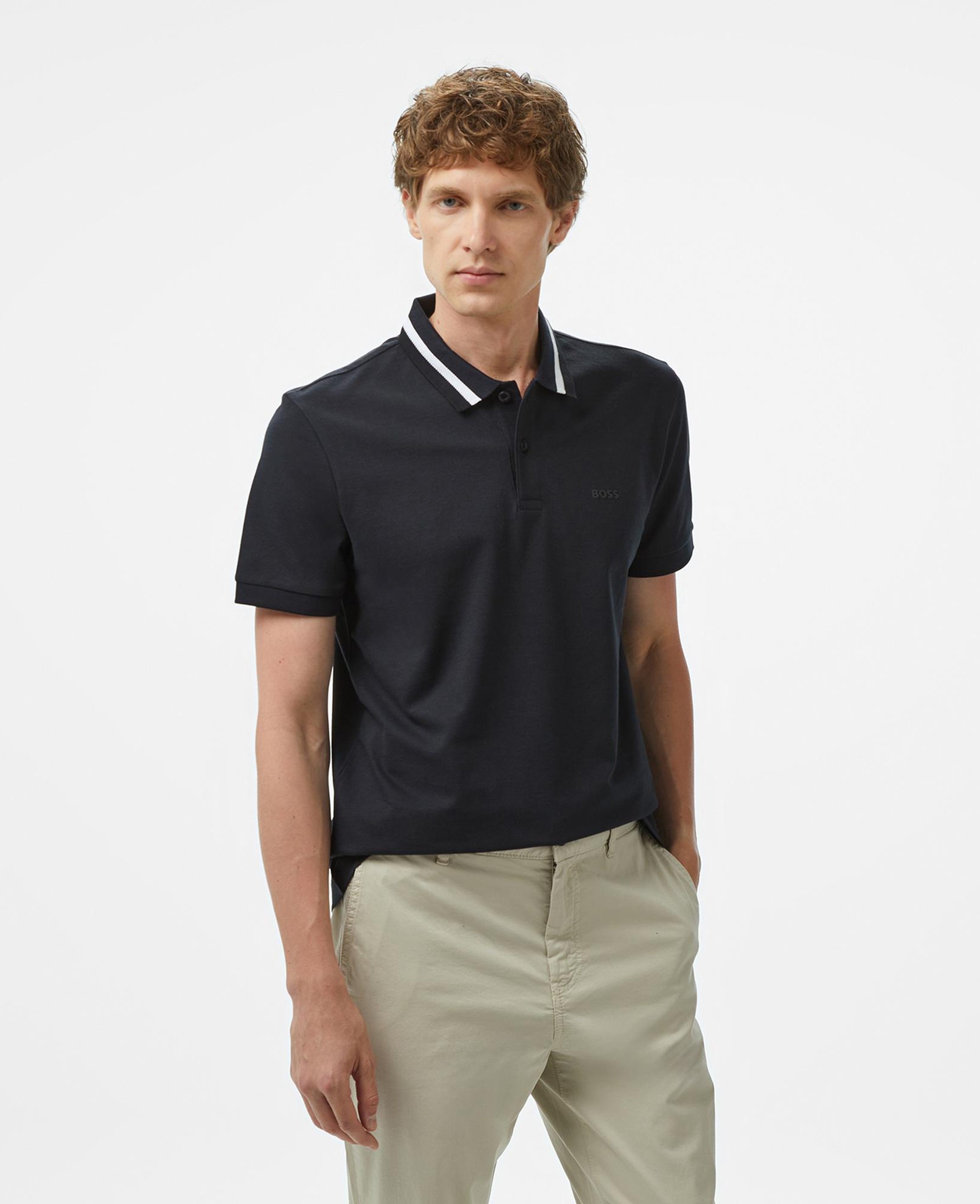 Boss Paddy Heritage Erkek Koyu Mavi Polo