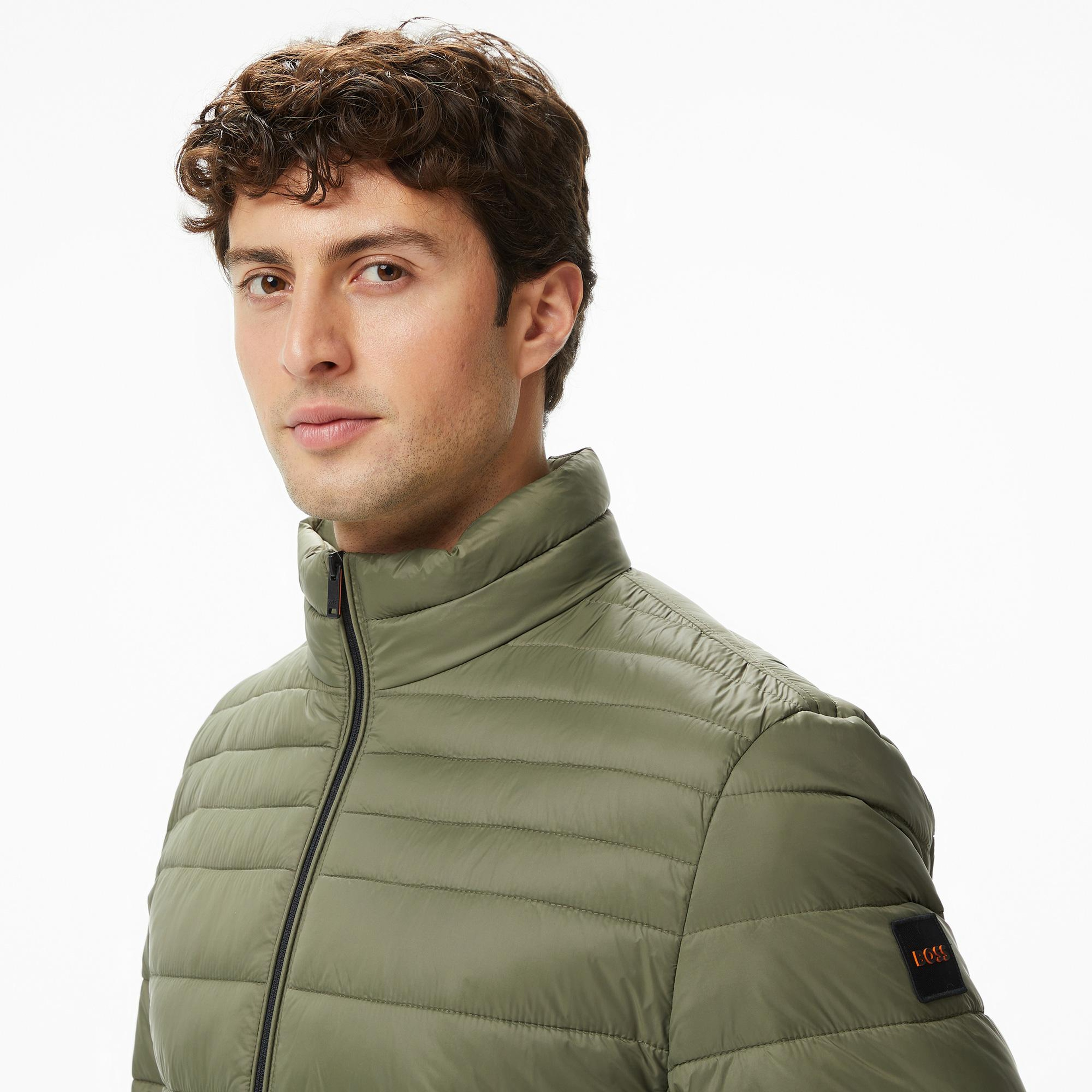 Boss Oden Erkek Yeşil Mont