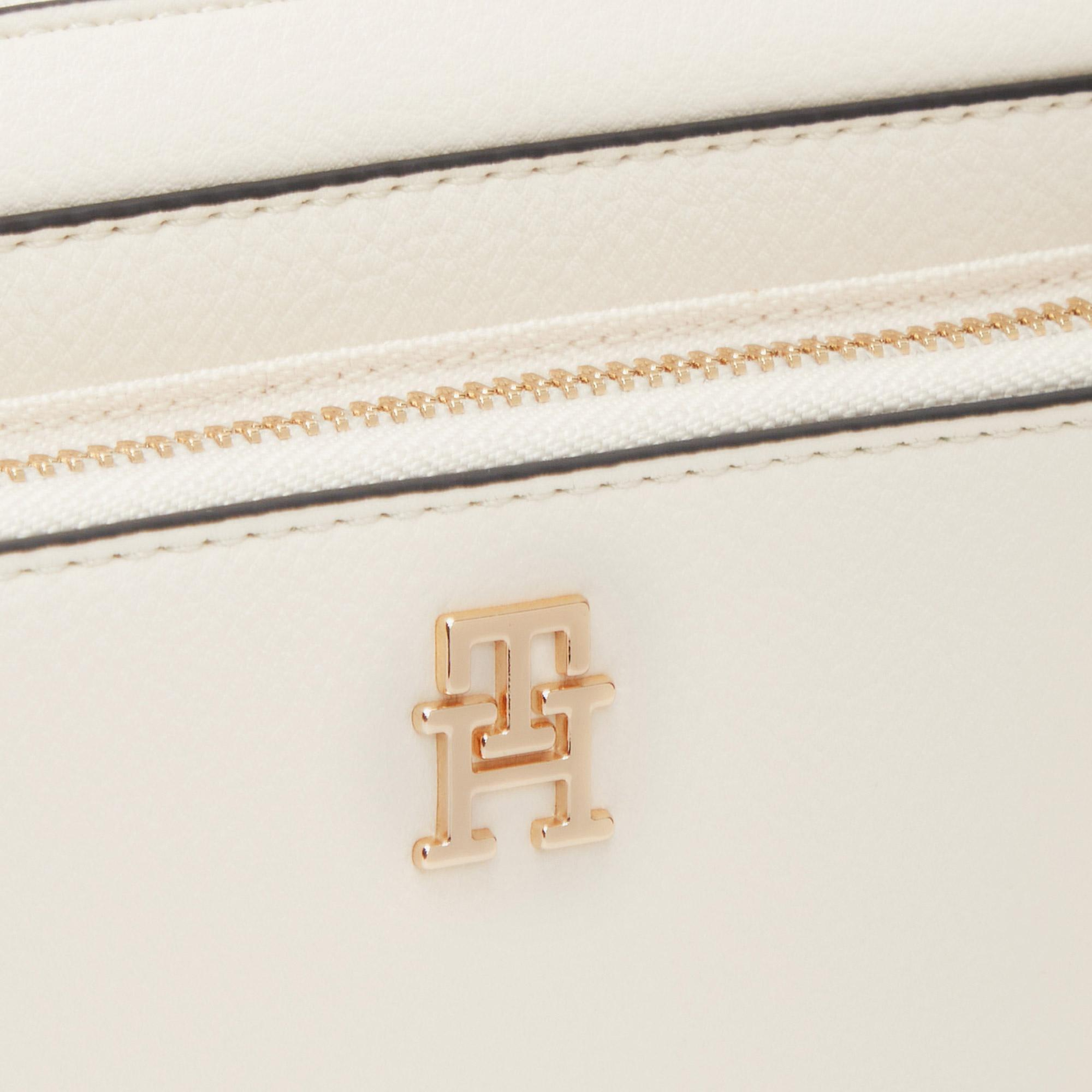 Tommy Hilfiger Icon Kadın Bej Çapraz Çanta
